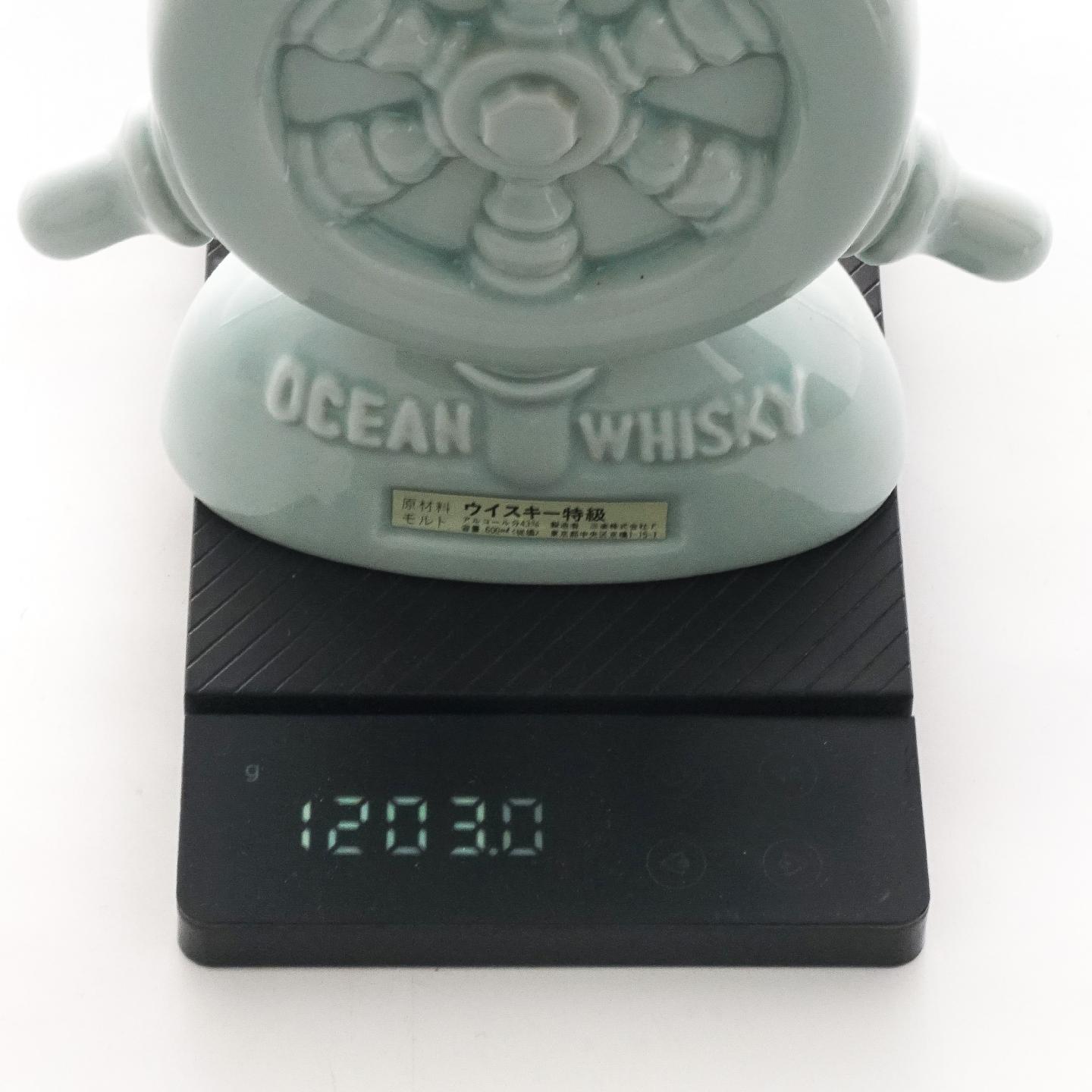 轻井泽 绝版船舵陶瓷瓶特级 1970-80年代 纯麦