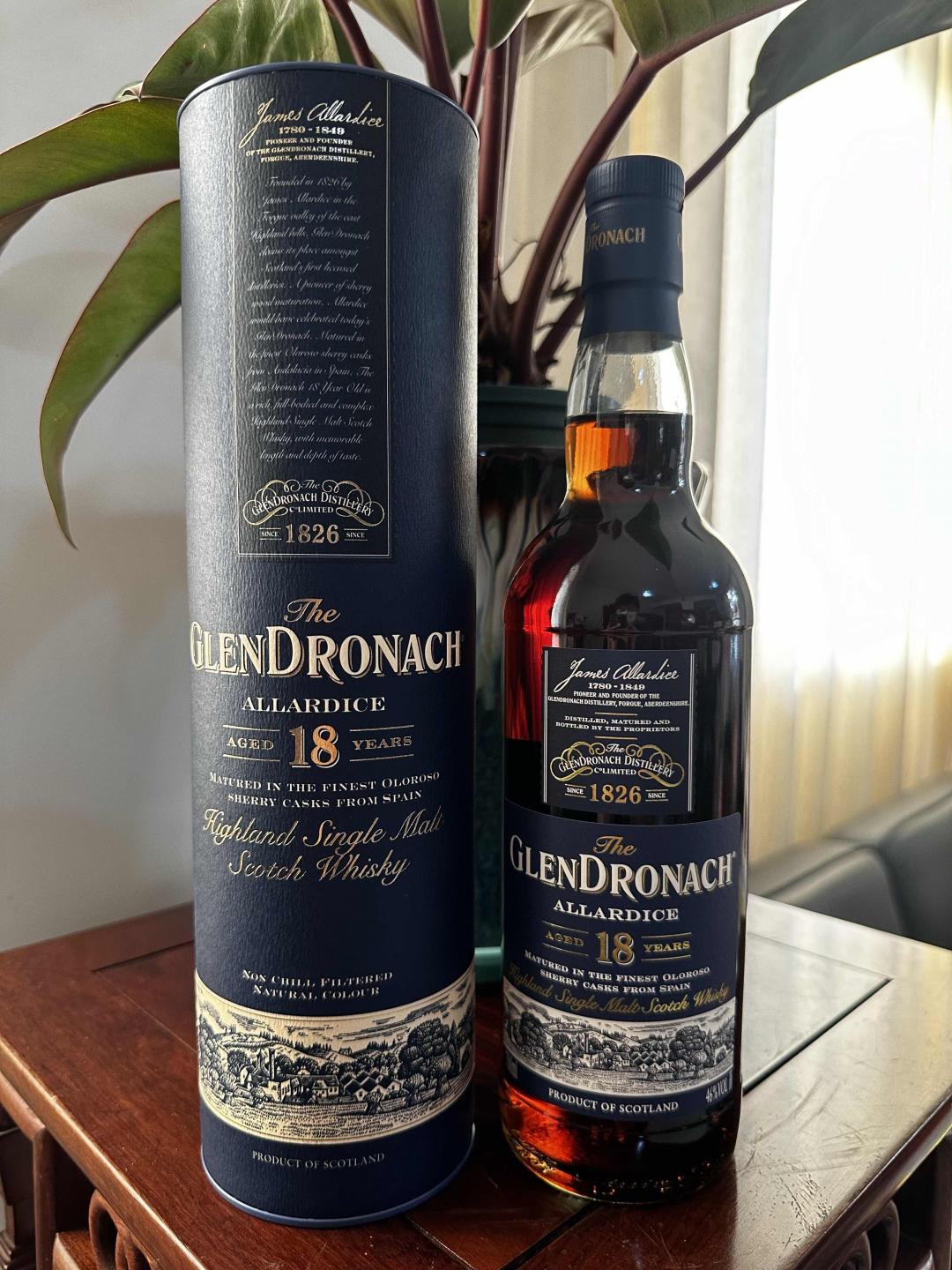 【绝版停产靓酒】 格兰多纳18 瑞秋版 行货