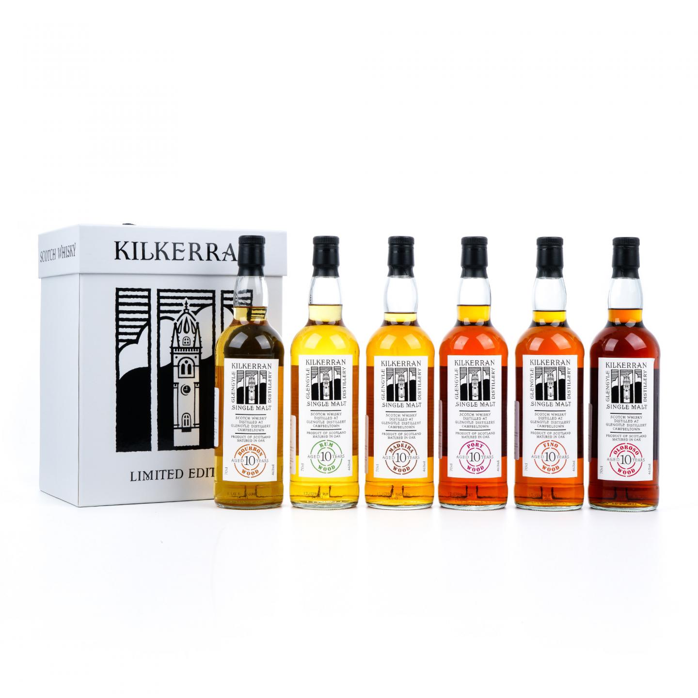 可蓝 10年 2014 Glengyle出品 酒厂成立十周年纪念套装 6瓶组