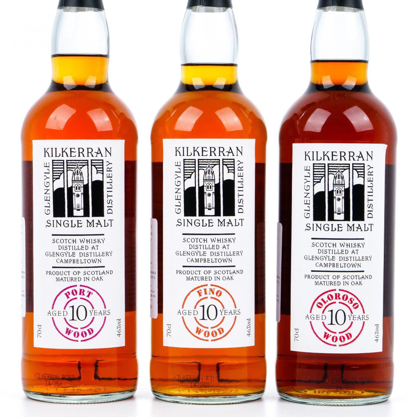 可蓝 10年 2014 Glengyle出品 酒厂成立十周年纪念套装 6瓶组