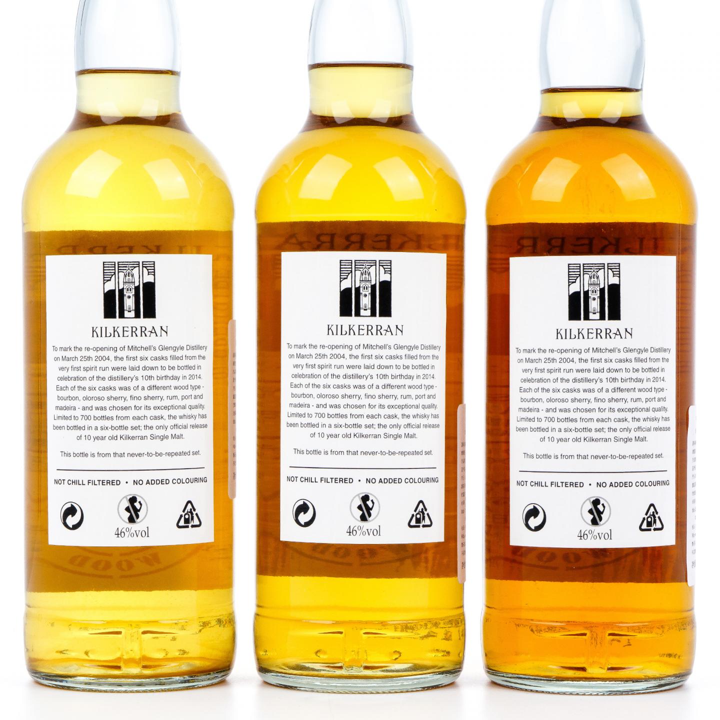 可蓝 10年 2014 Glengyle出品 酒厂成立十周年纪念套装 6瓶组