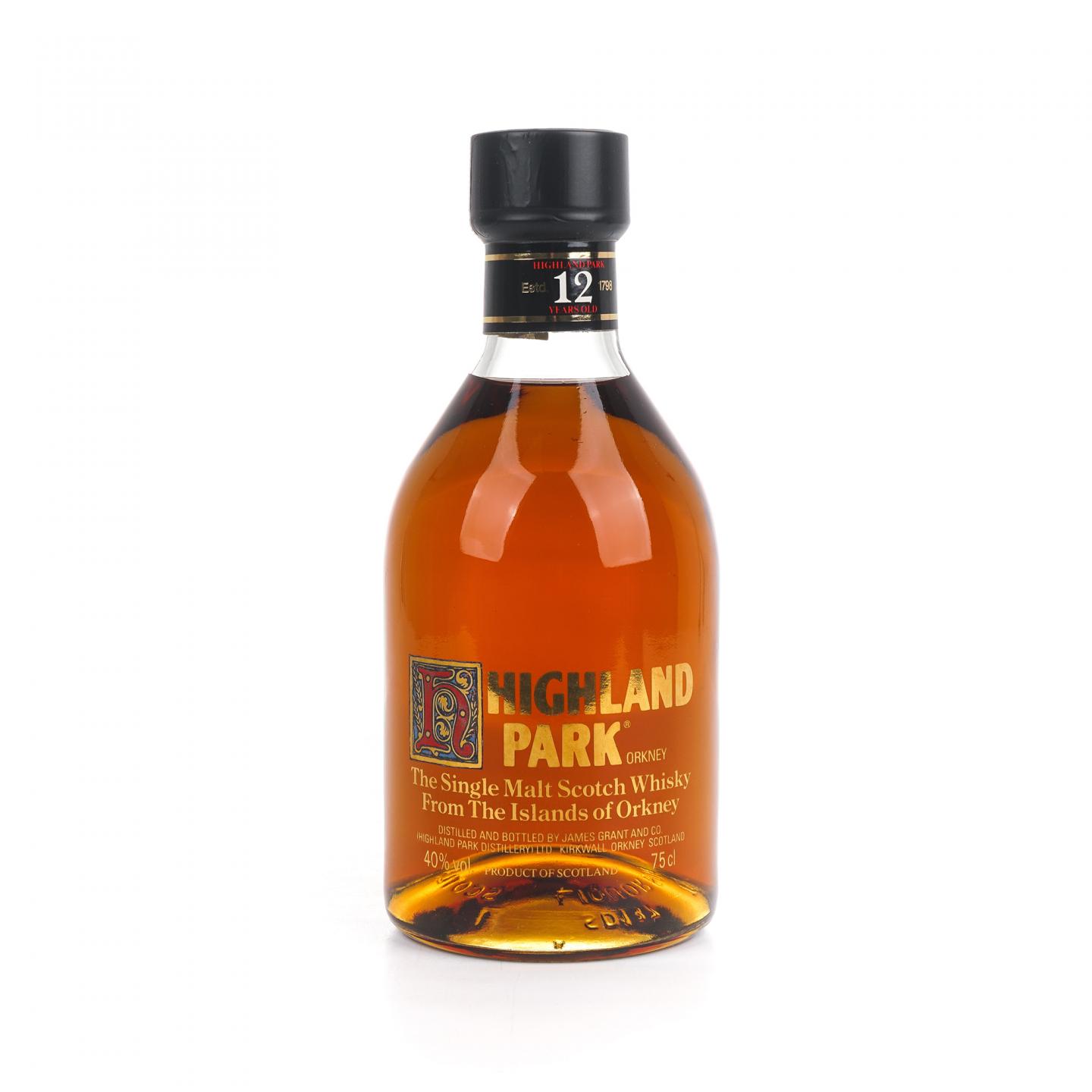 Highland Park 高原骑士 12年 透明瓶 750ml