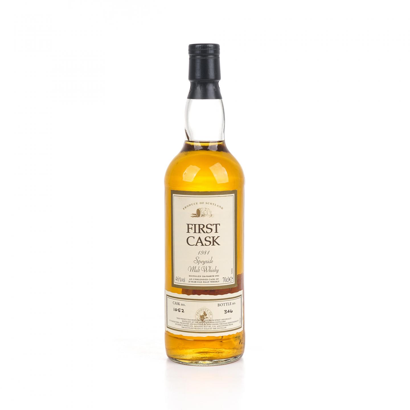 Glentauchers 格兰道奇 25年 1981 First Cask #1052