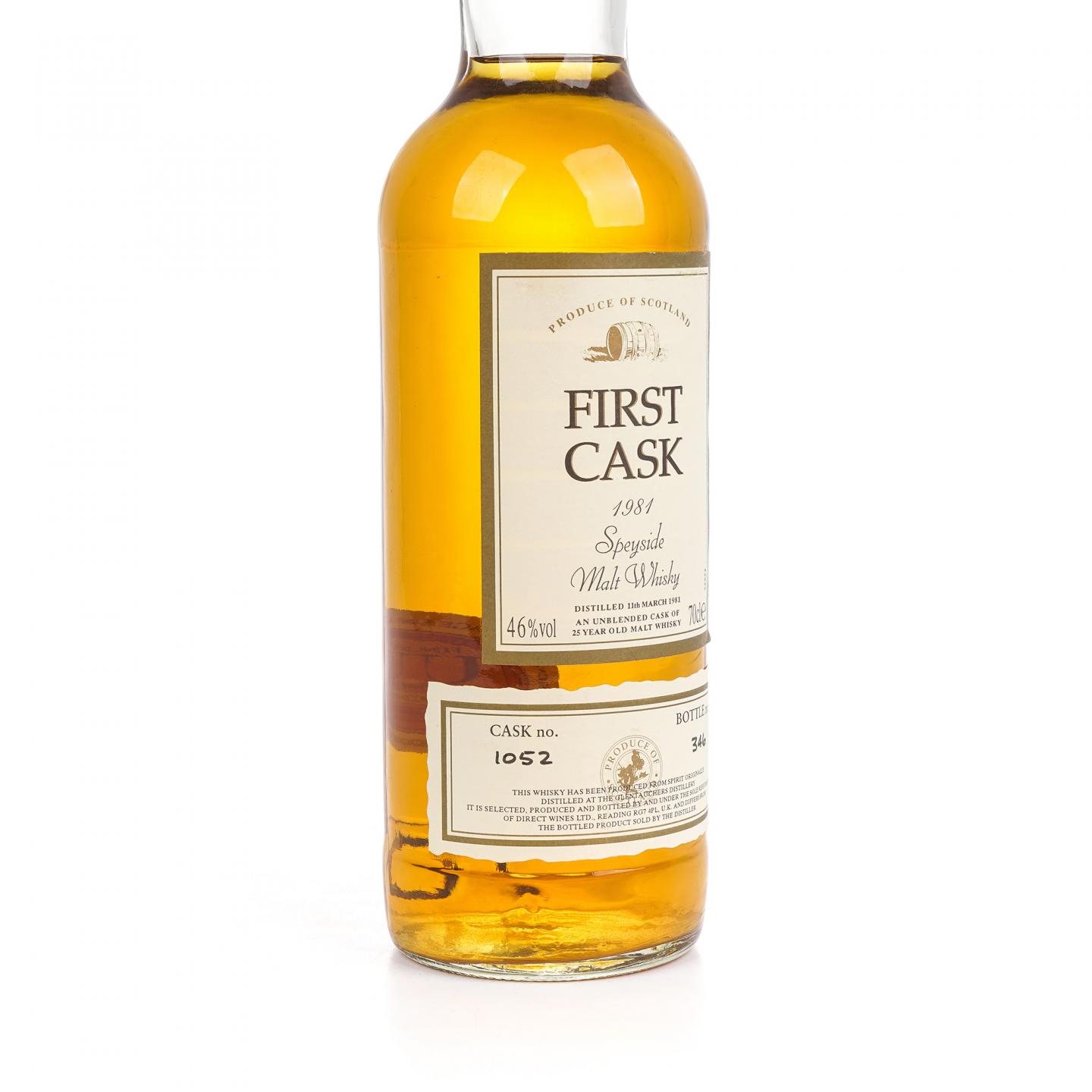 Glentauchers 格兰道奇 25年 1981 First Cask #1052