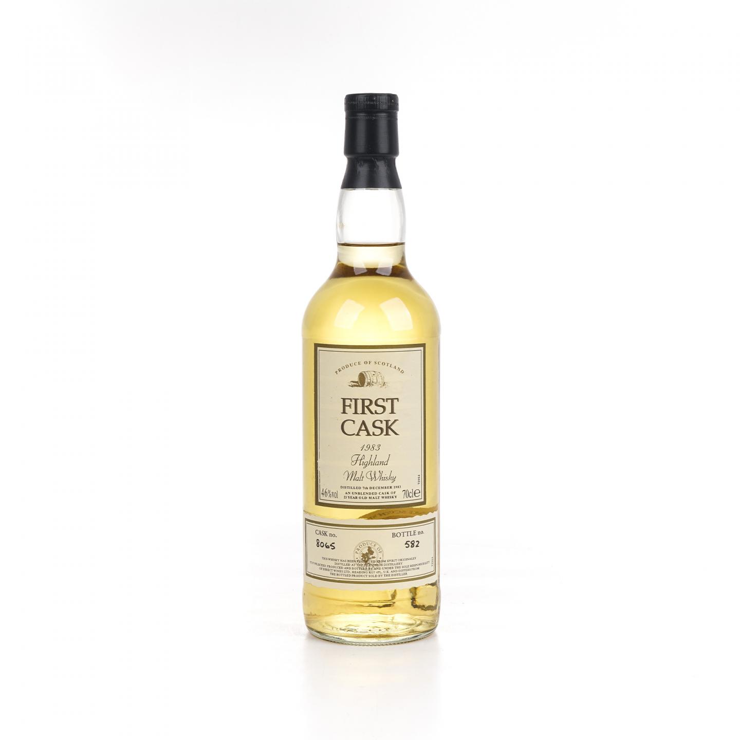 Teaninich 第林可 23年 1983 First Cask #8065