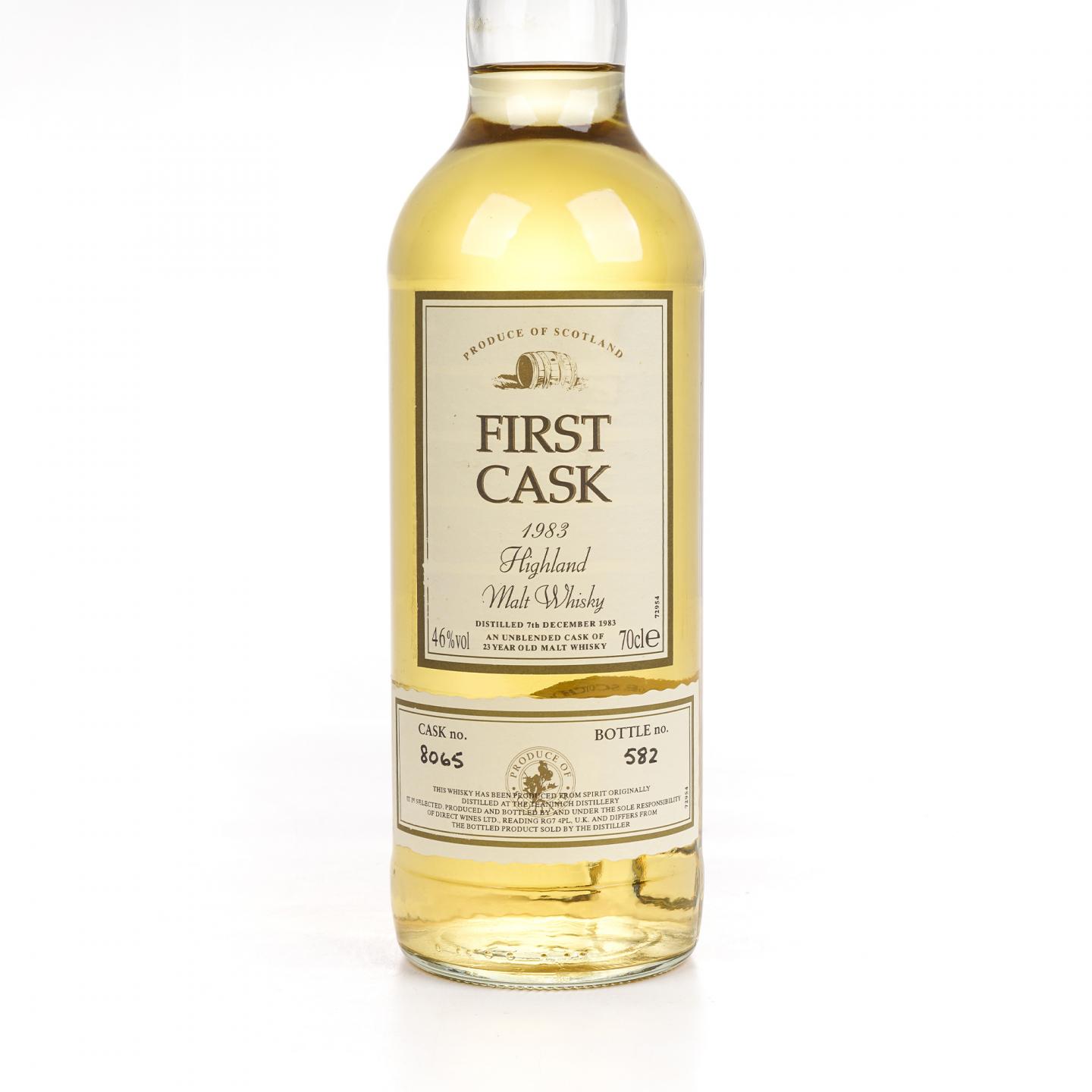 Teaninich 第林可 23年 1983 First Cask #8065