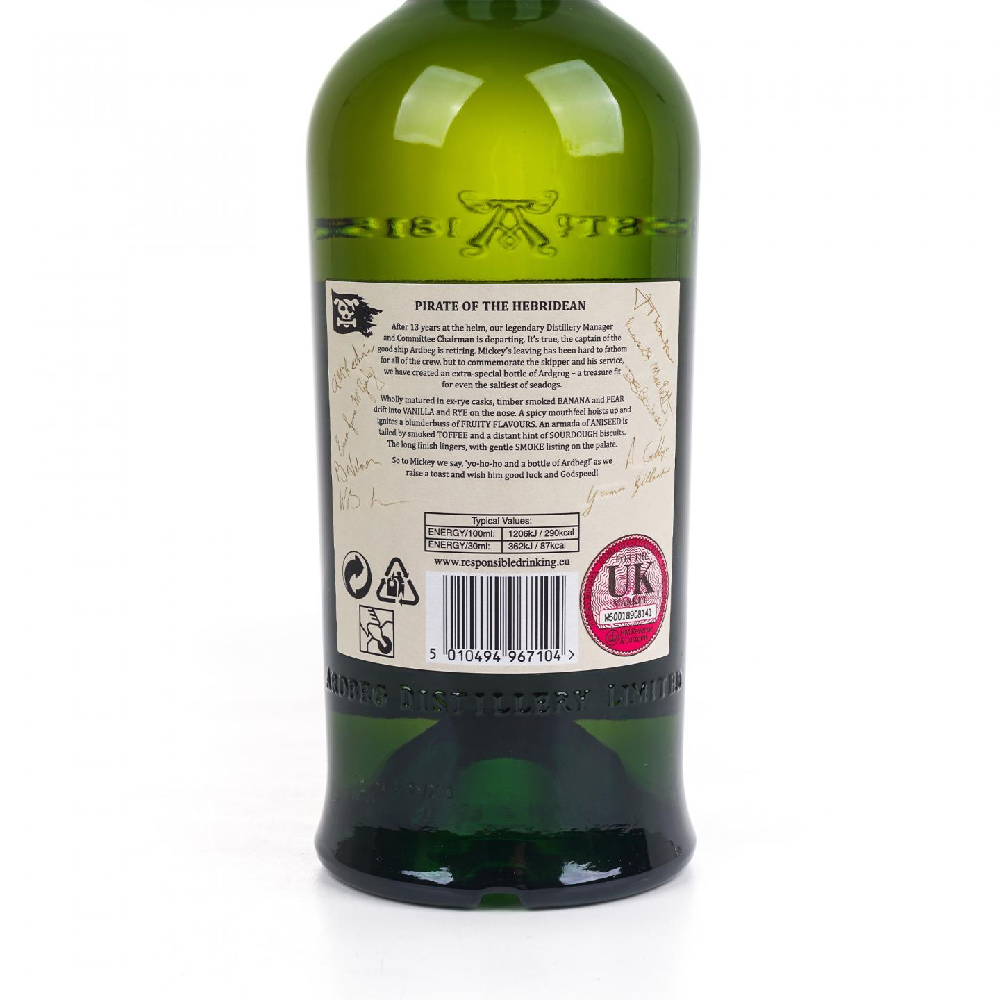 Ardbeg 阿贝 2020 Arrrrrrrdbeg 海盗船长 51.8%Vol.