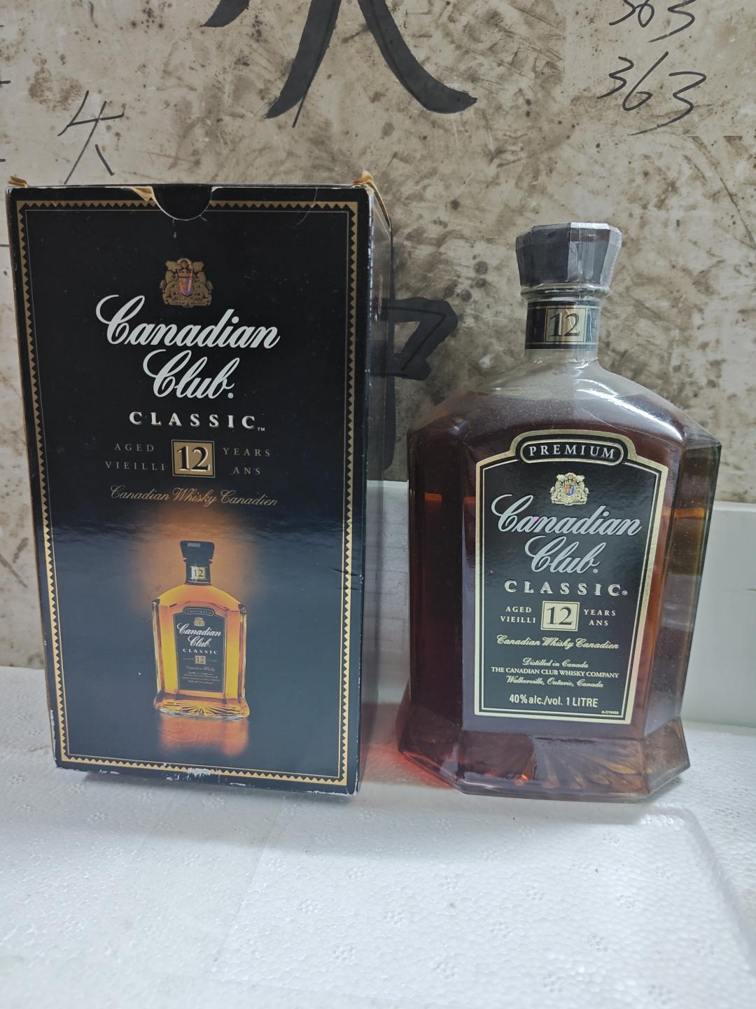 90年代加拿大俱乐部1L