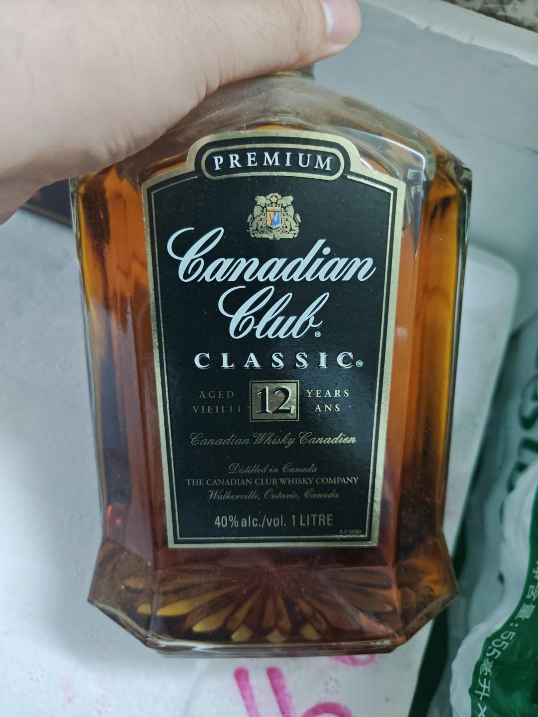 90年代加拿大俱乐部1L