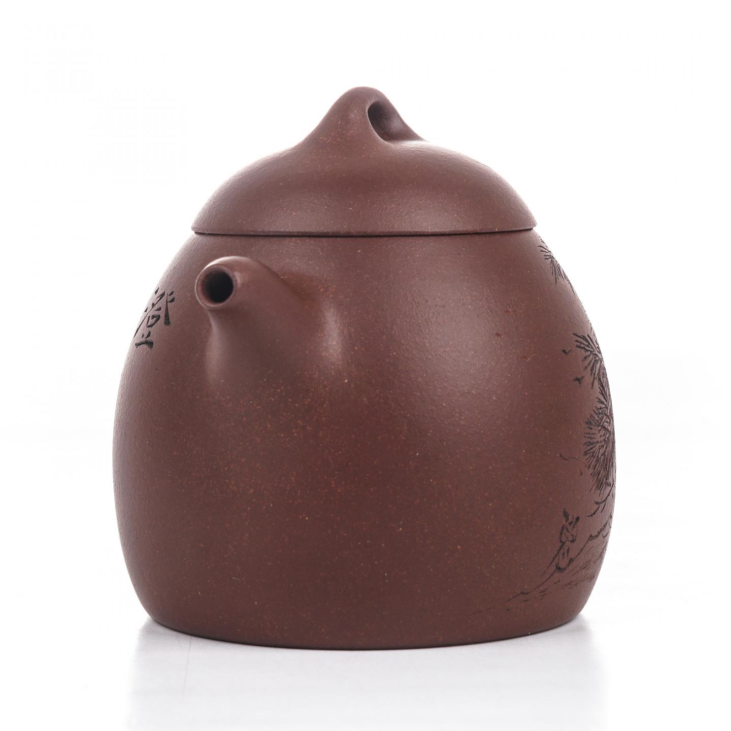 殷嘉悦 秦权壶 紫砂壶 150cc