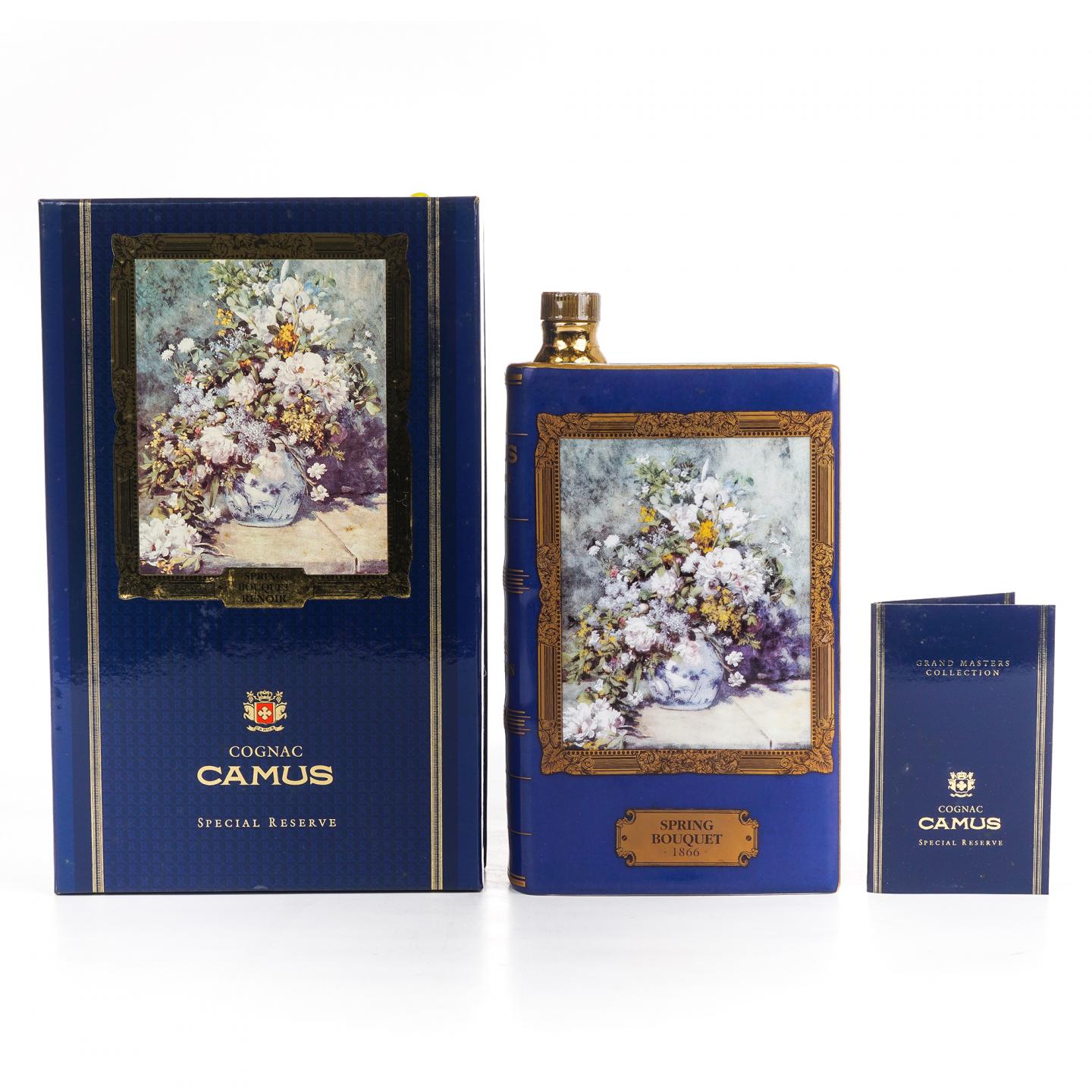 卡慕 大师系列 雷诺阿《春之花束》主题 瓷书 干邑