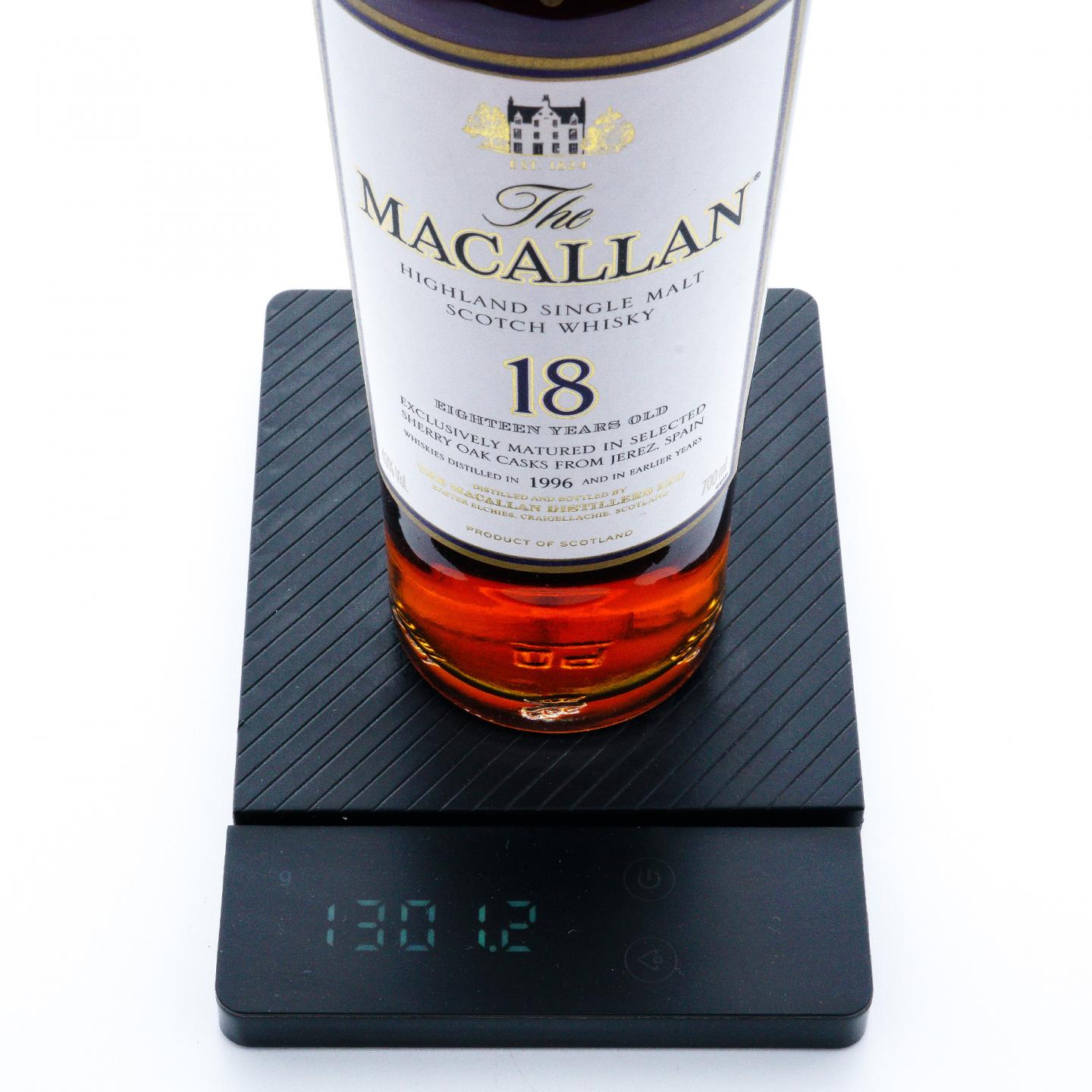Macallan 麦卡伦 18年 1996 雪莉桶