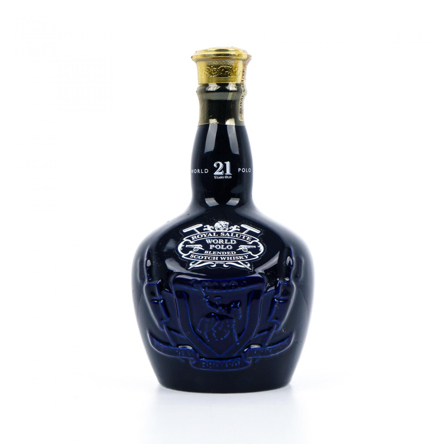 Royal Salute 皇家礼炮 21年 World Polo 调和 蓝瓷瓶