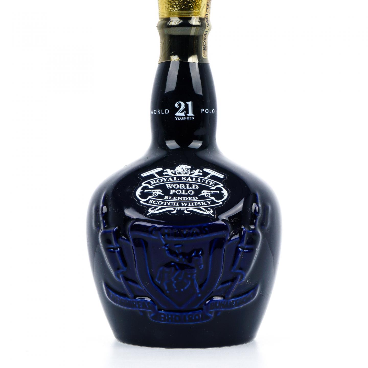 Royal Salute 皇家礼炮 21年 World Polo 调和 蓝瓷瓶