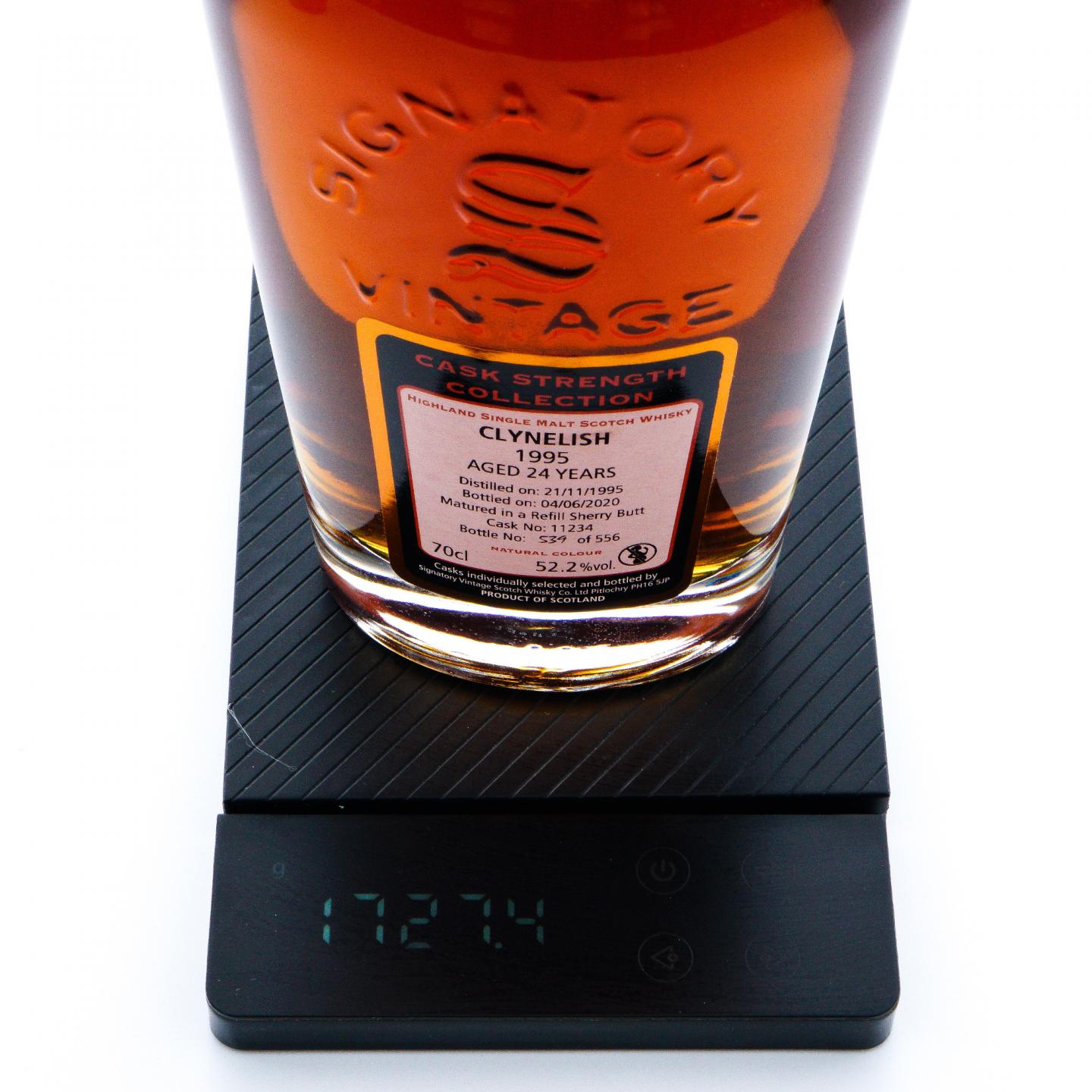 Clynelish 克里尼利基 24年 1995-2020 SV 再填雪莉桶#11234