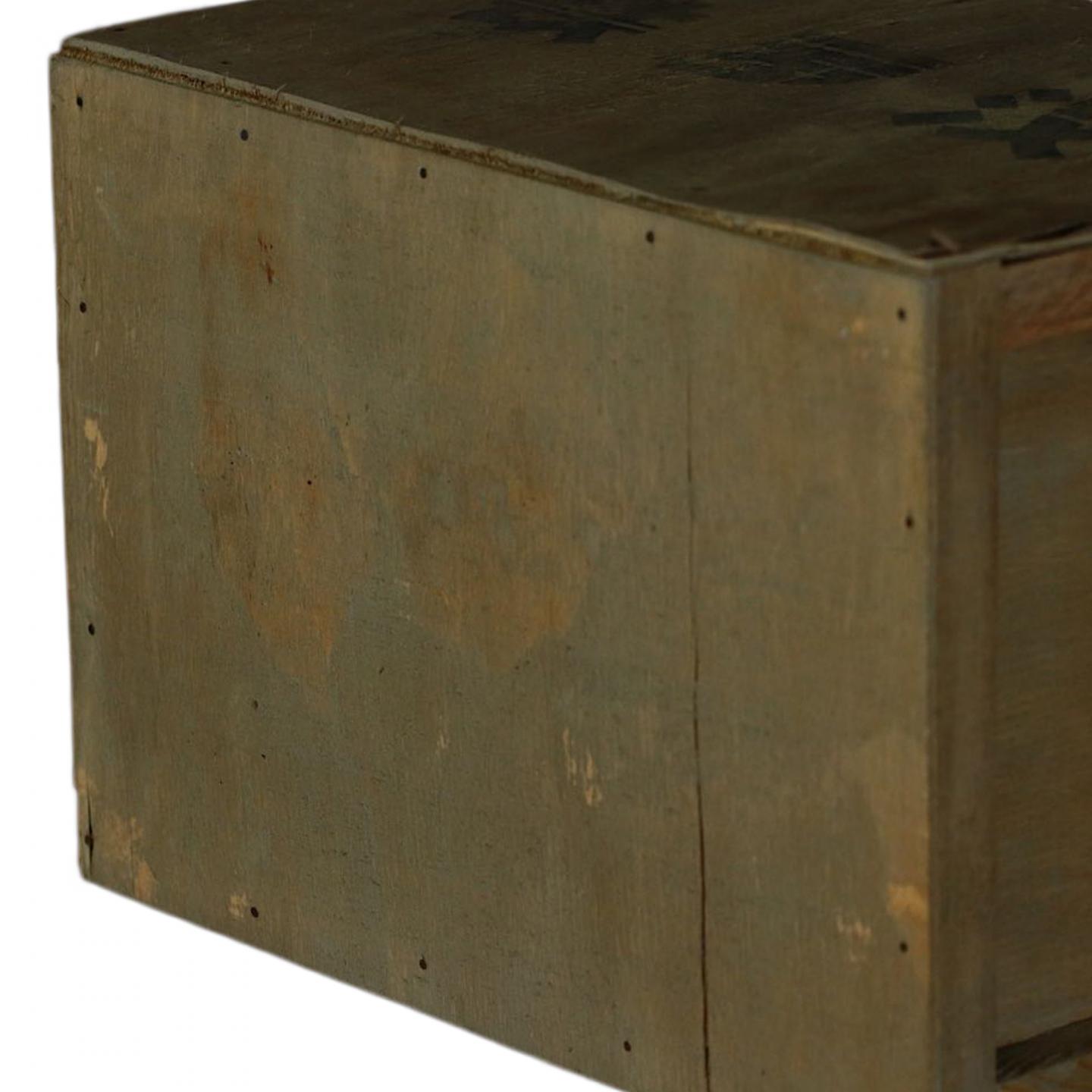 1996年 武夷山市茶叶总厂精制 正岩产区名枞 铁罗汉一箱 净重约3斤 干仓