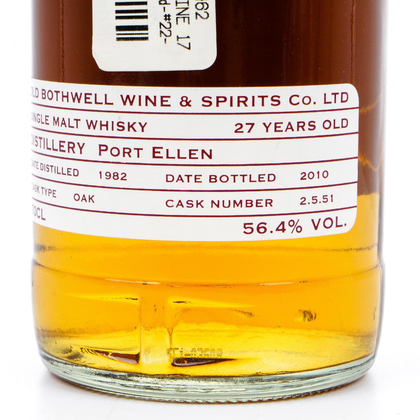 Port Ellen 波特艾伦 27年 1982-2010 OBWS 单桶