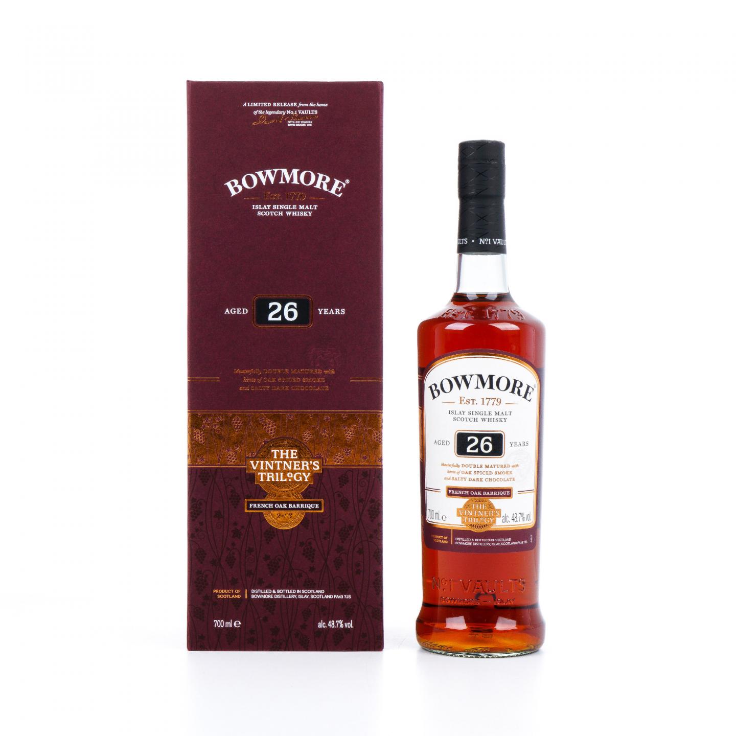 Bowmore 波摩 26年 2017 酒庄三部曲系列之二 48.7%Vol.