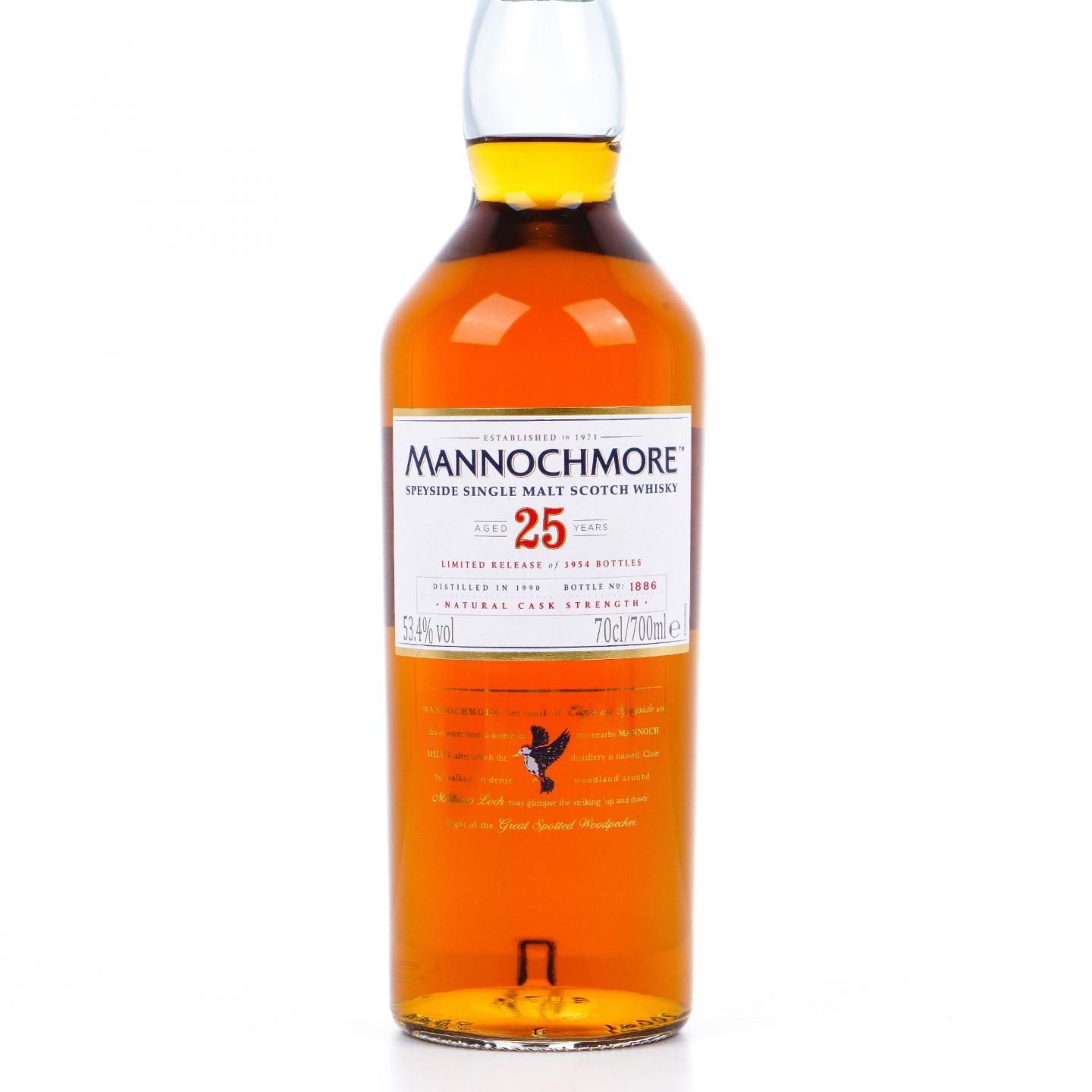 Mannochmore 曼洛克摩 25年 1990-2016 SR系列