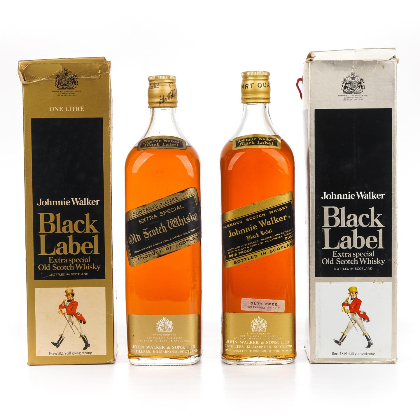 Johnnie Walker 尊尼获加 黑标 2瓶组