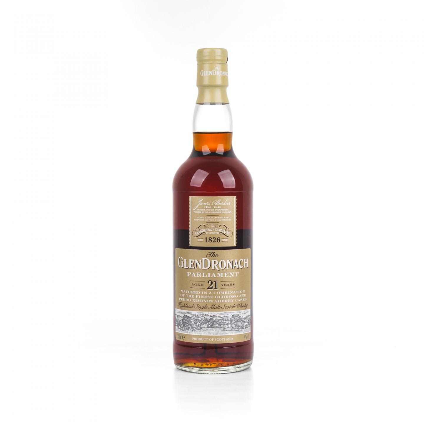Glendronach 格兰多纳 21年 2013 Parliament