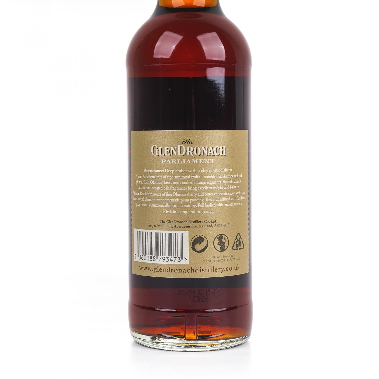 Glendronach 格兰多纳 21年 2013 Parliament