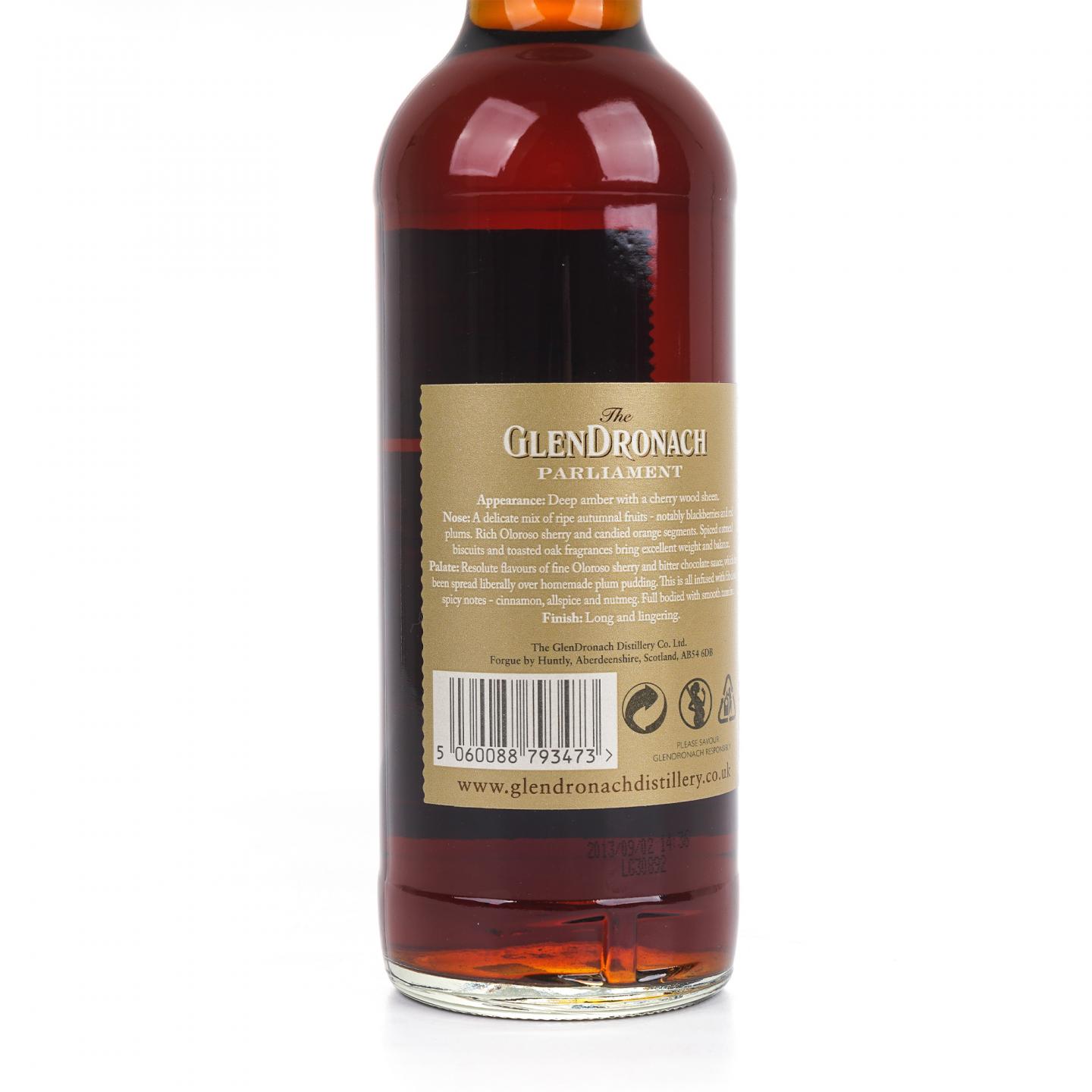 Glendronach 格兰多纳 21年 2013 Parliament