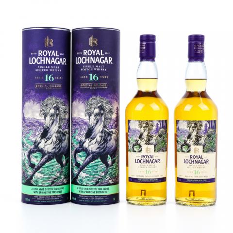 Royal Lochnagar 皇家蓝勋 16年 2021 SR 桶强 2瓶组 行货