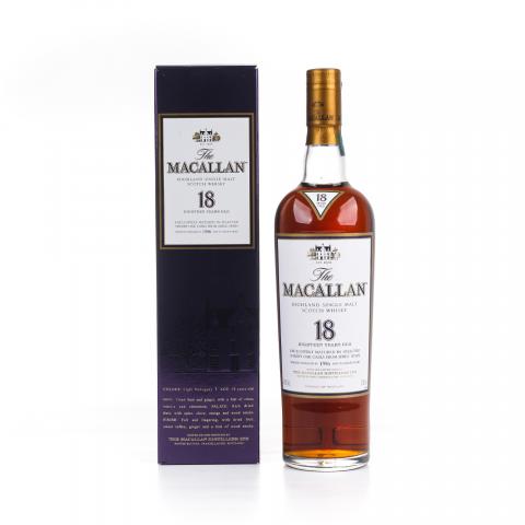 Macallan 麦卡伦 18年 1996 雪莉桶 700ml
