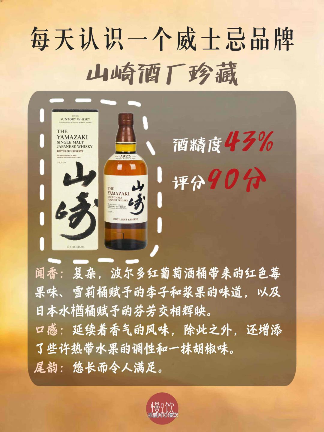 🥃每天认识一个威士忌品牌｜山崎