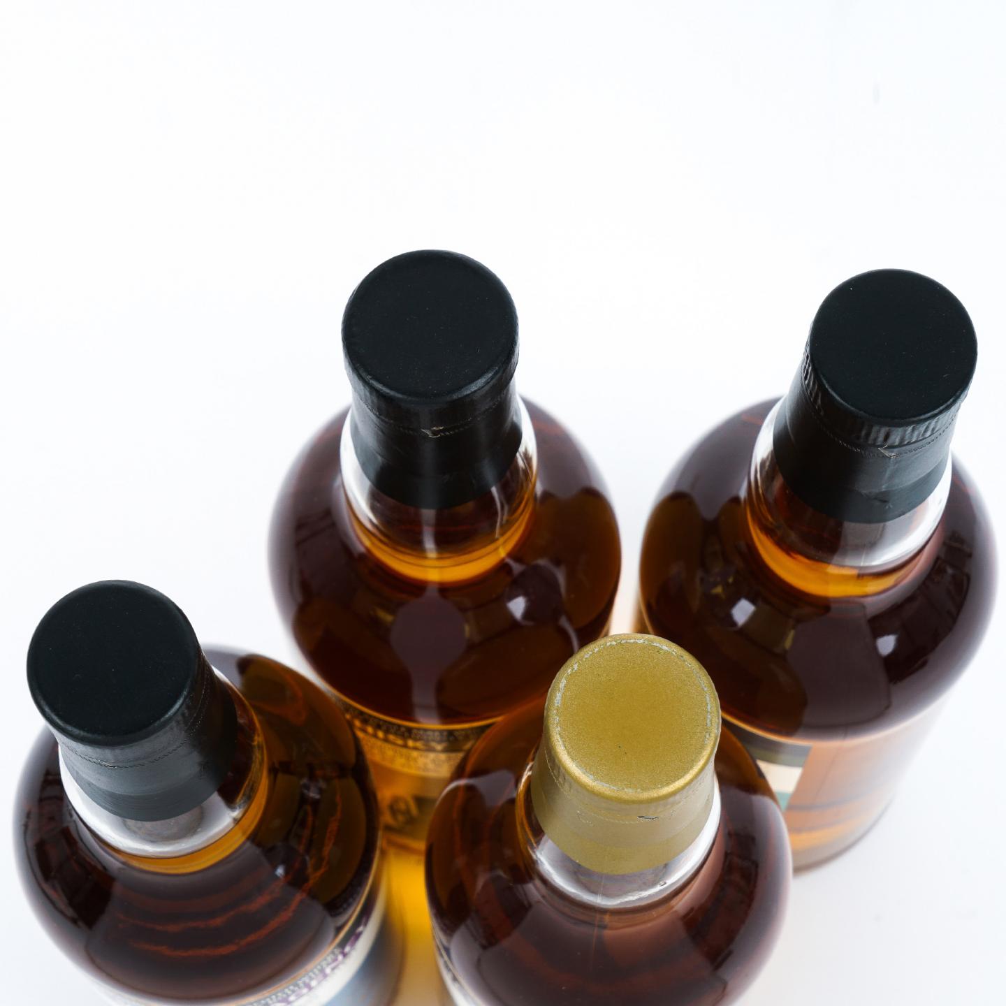 The Whisky Agency 18/21/25/33年 4支组