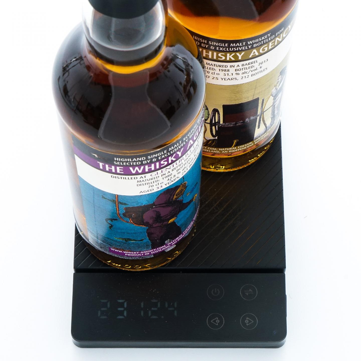 The Whisky Agency 18/21/25/33年 4支组