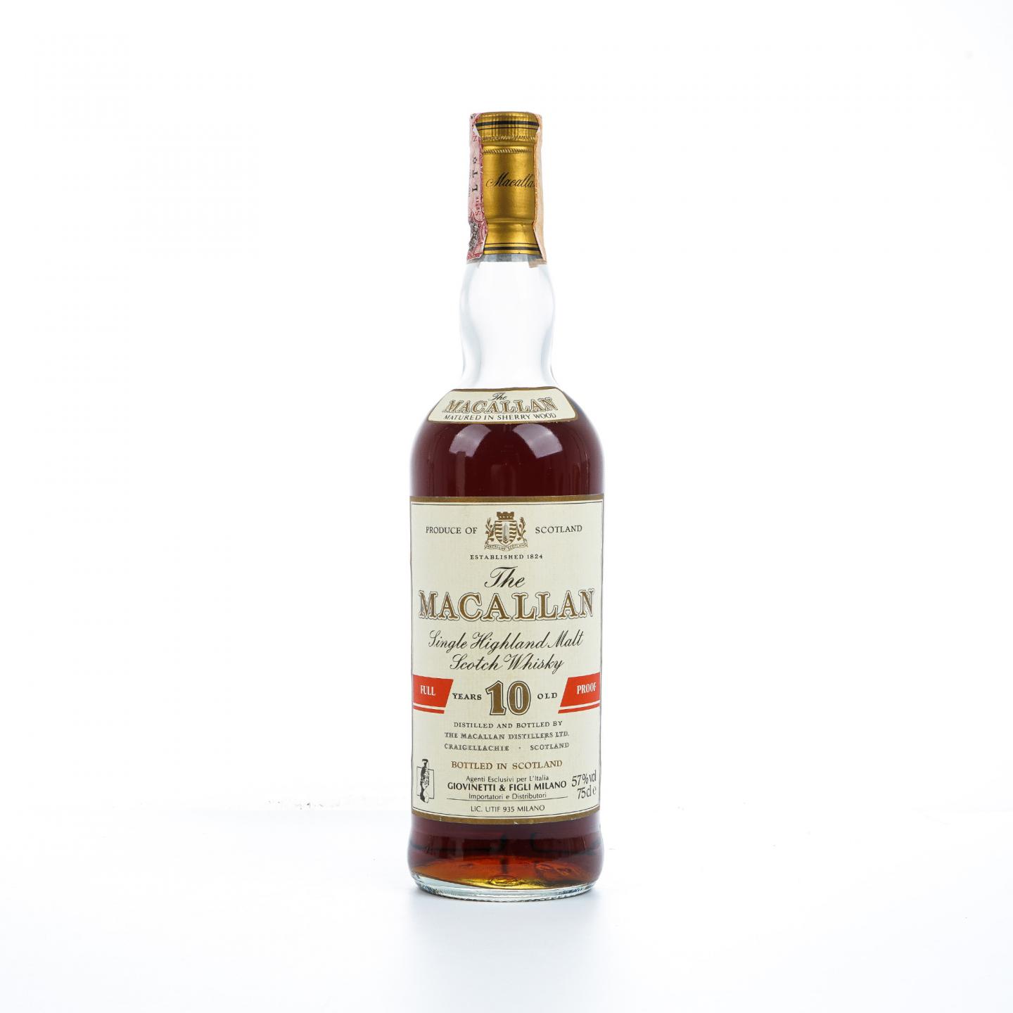 Macallan 麦卡伦 10年 Full Proof 750ml