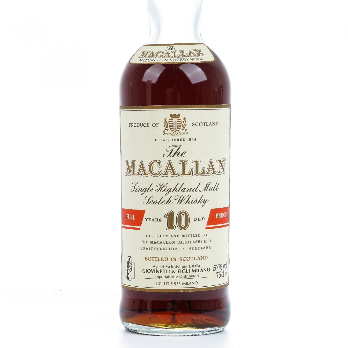 Macallan 麦卡伦 10年 Full Proof 750ml