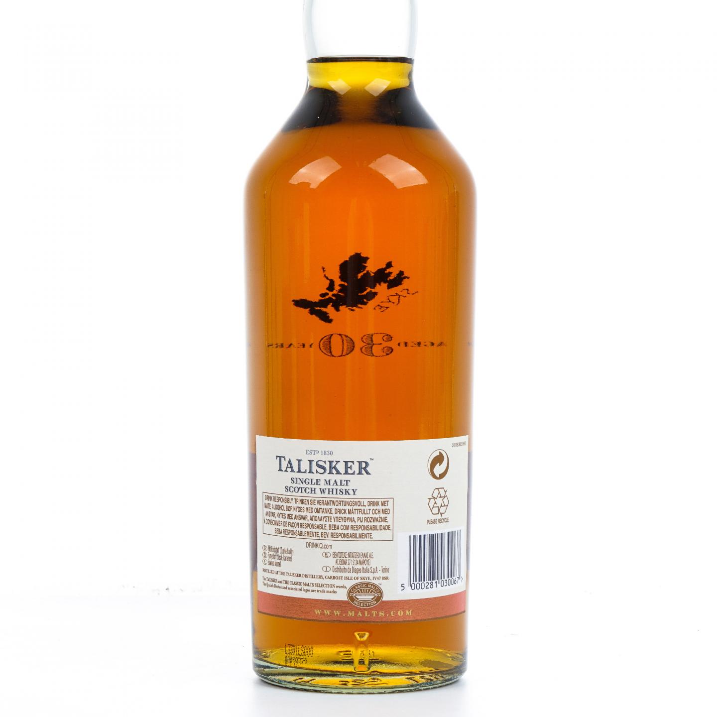 Talisker 泰斯卡 30年 700ml