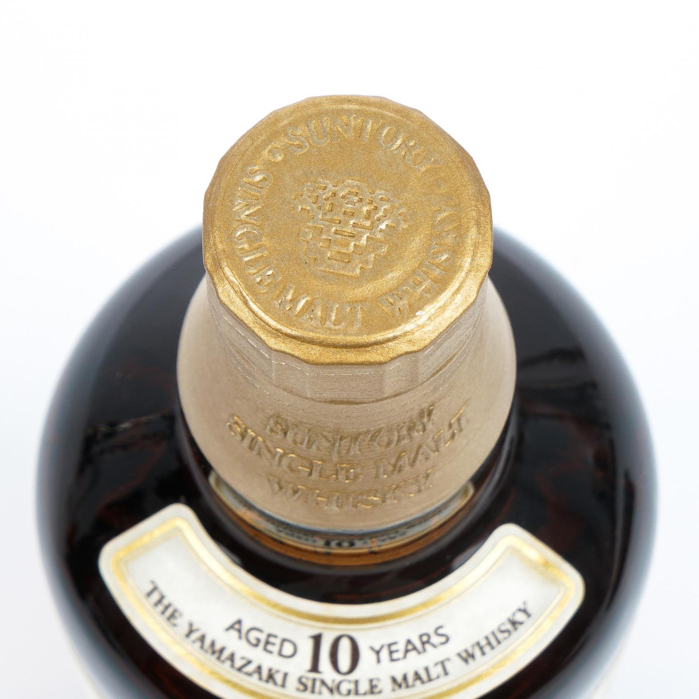 山崎 10年 金花头 Single Malt