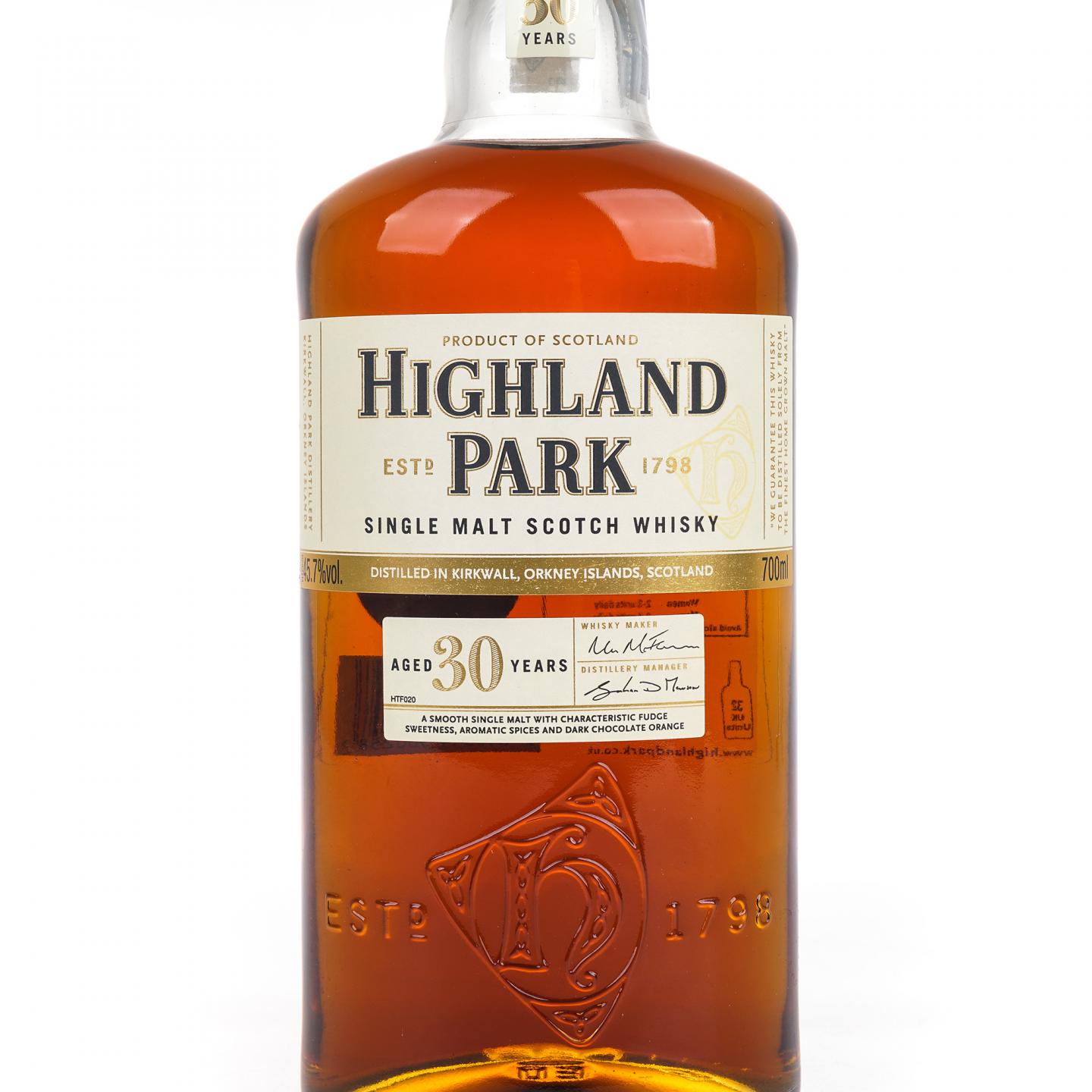 Highland Park 高原骑士 30年 木盒 45.7%