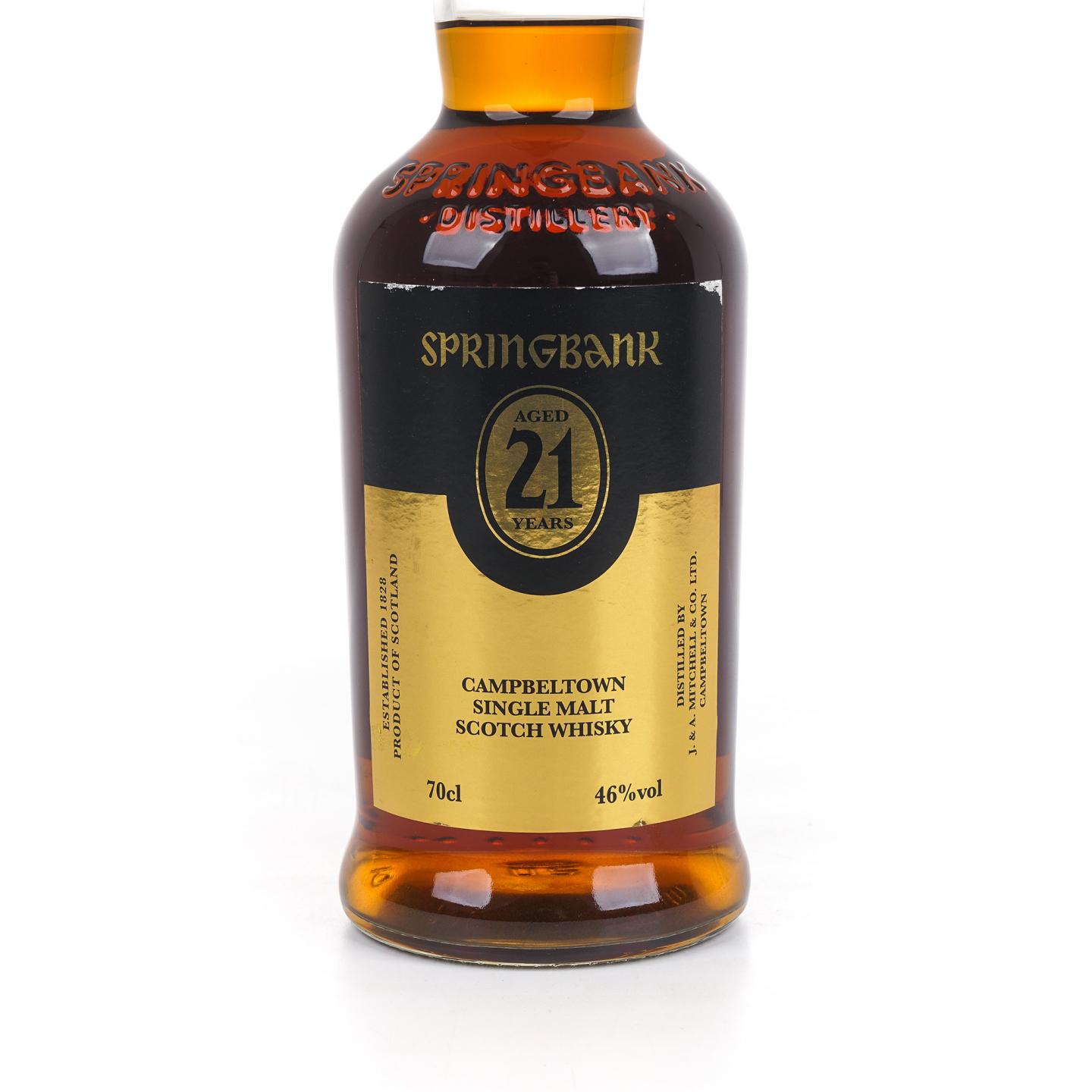 Springbank 云顶 21年 2019限定