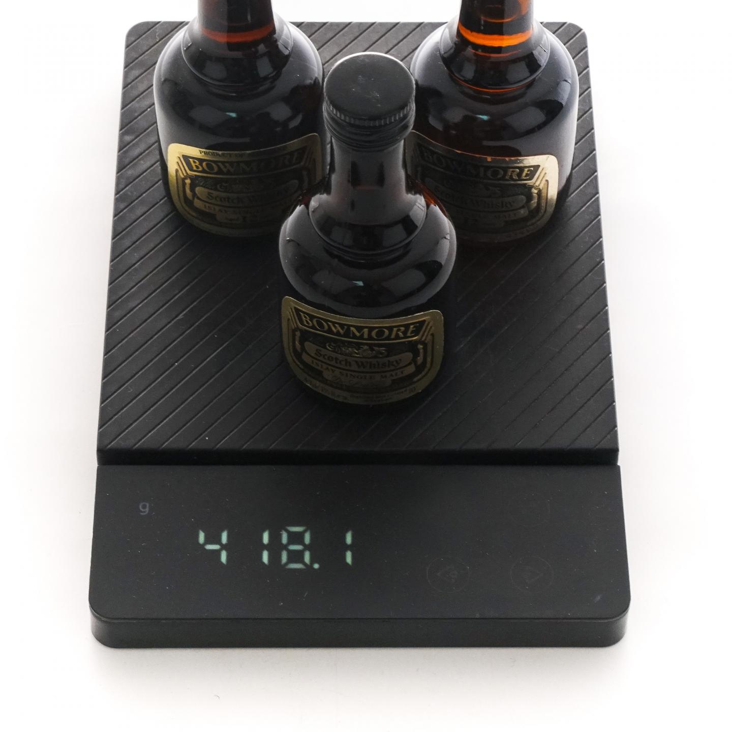 【酒版】Bowmore 波摩 12年/ De Luxe 1980s 旧版 3瓶组 50/47ml