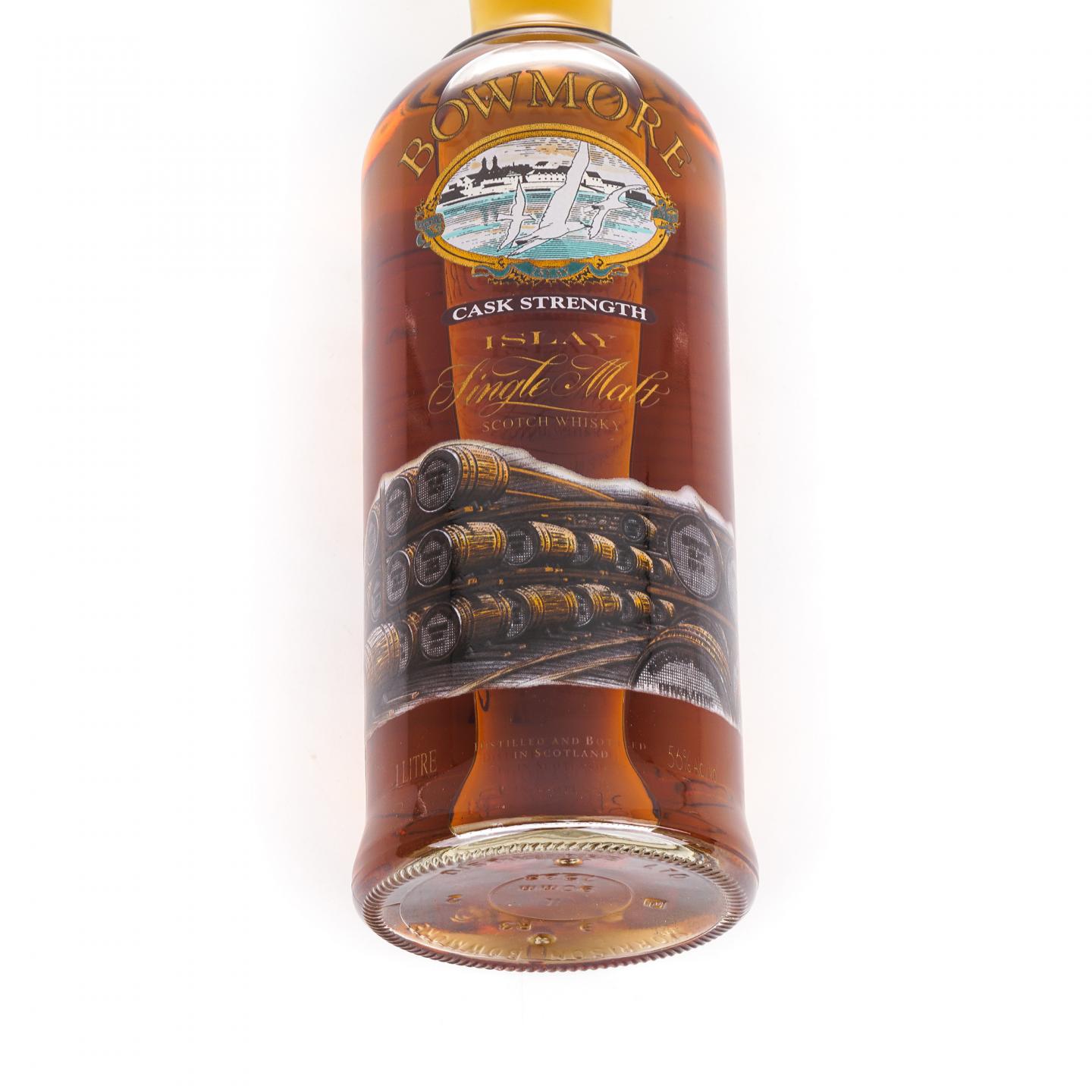 Bowmore 波摩 透明海鸥标 桶强 1L
