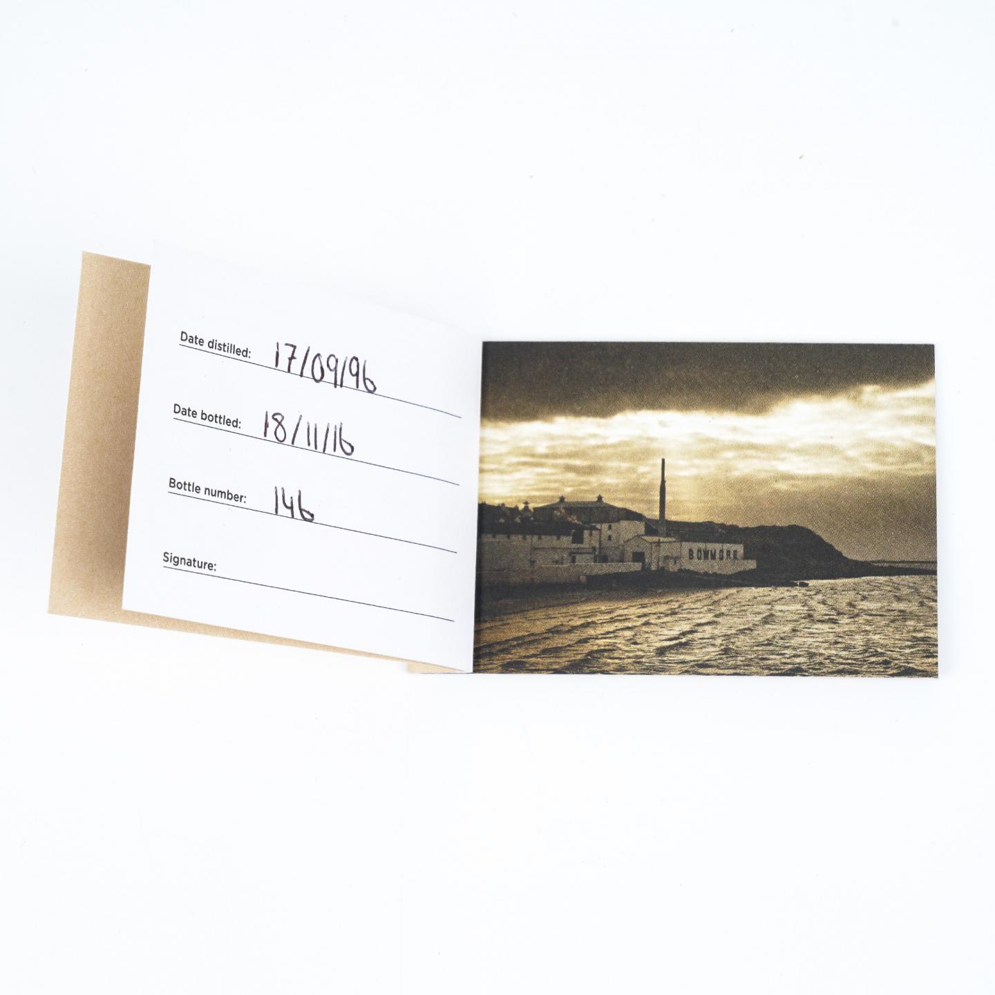 Bowmore 波摩 1996-2016 雪莉桶 Hand-Filled 56.2%