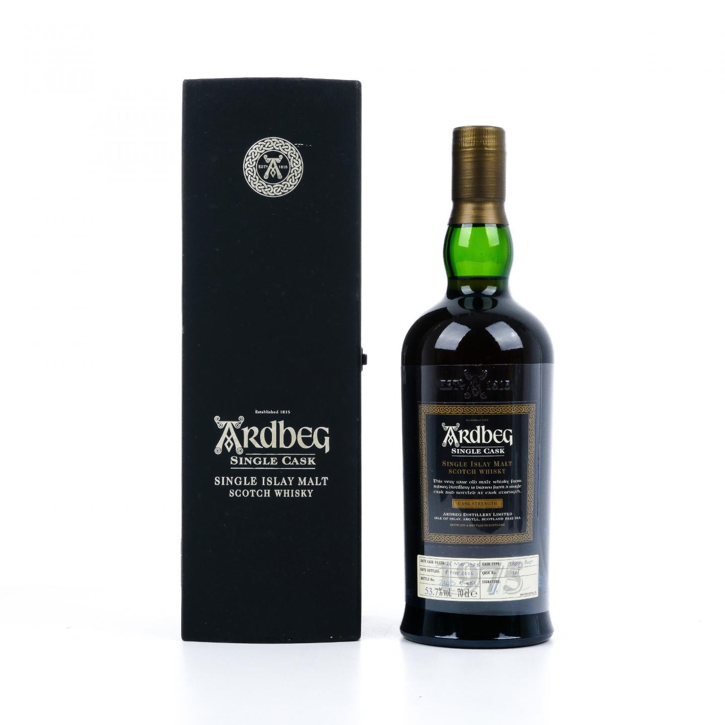 Ardbeg 阿贝 1975-2006 雪莉单桶#1378
