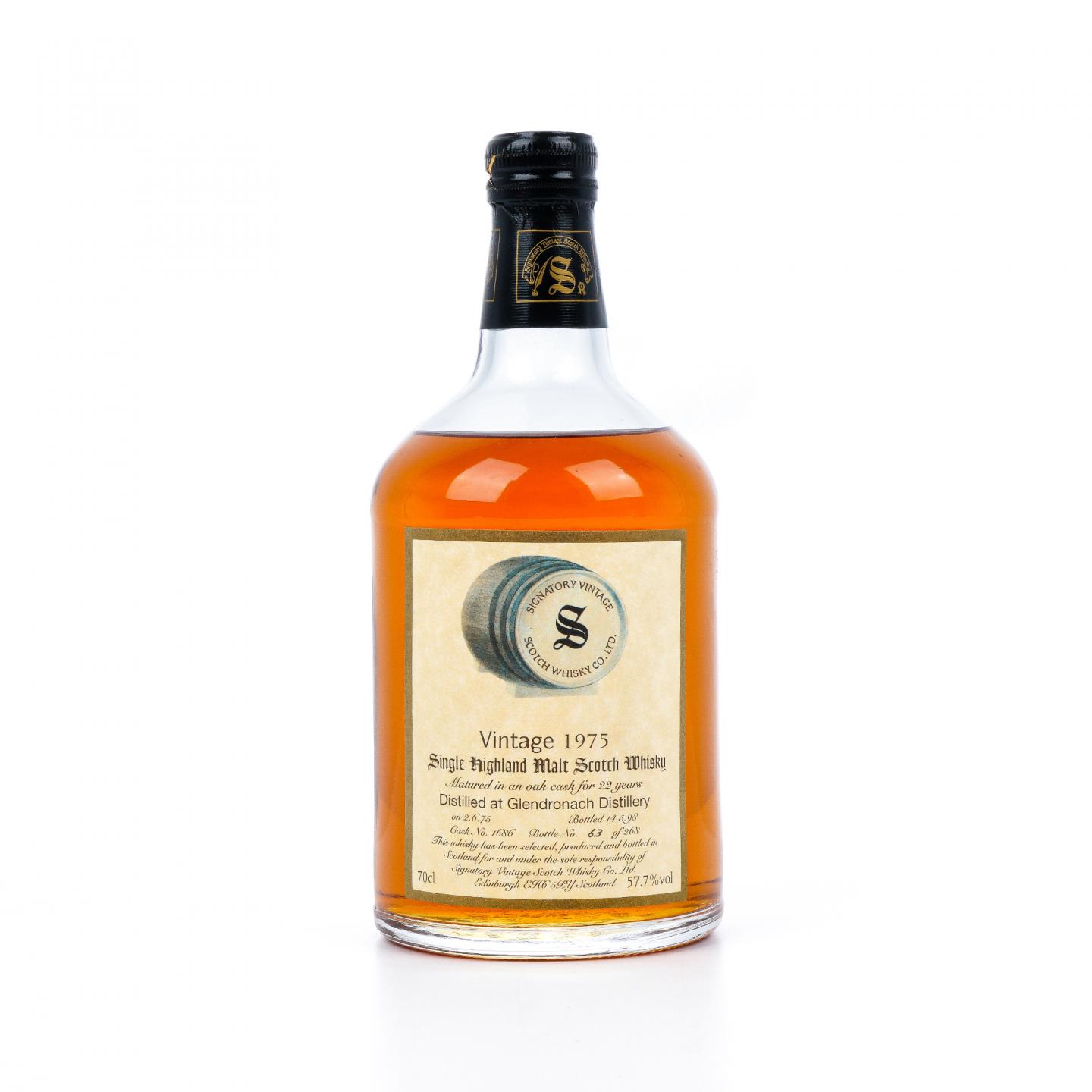 Glendronach 格兰多纳 22年 1975-1998 SV