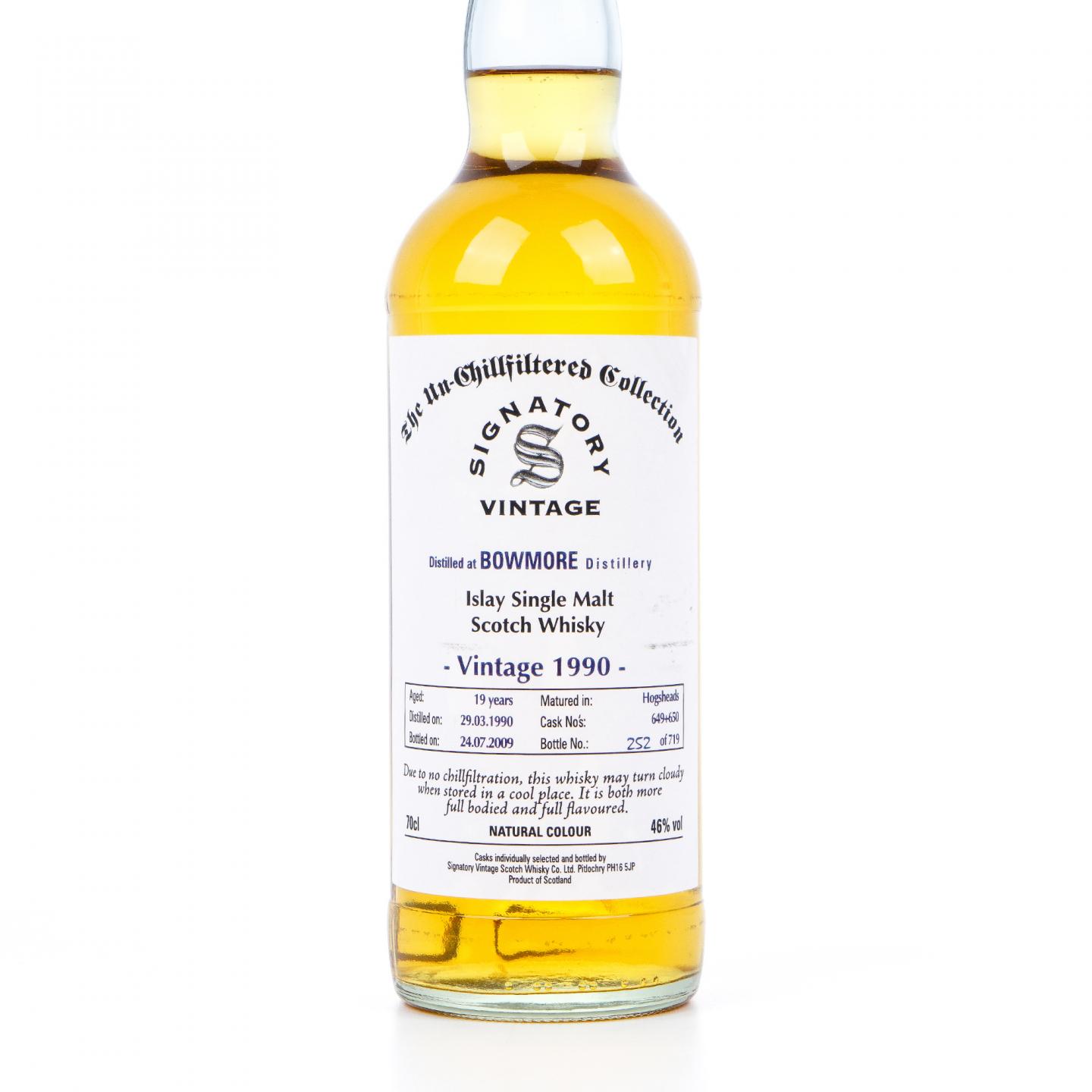 Bowmore 波摩 19年 1990-2009 SV