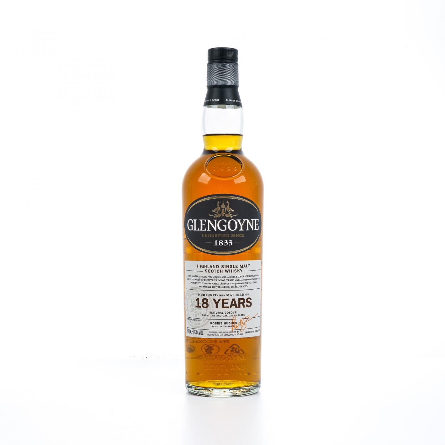 Glengoyne 格兰哥尼 18年 2018 单一麦芽威士忌