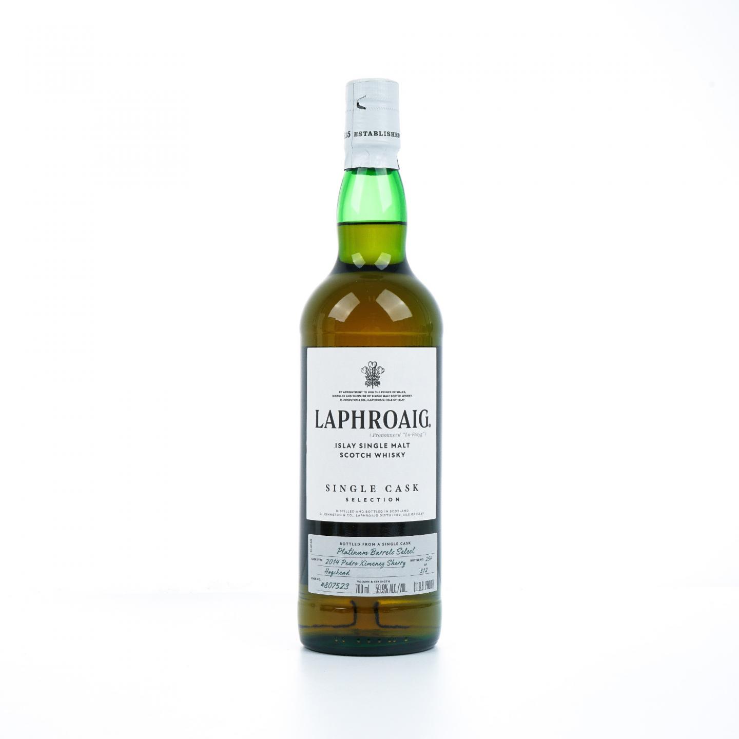 Laphroaig 拉弗格 2014 单桶#807523 PX雪莉桶