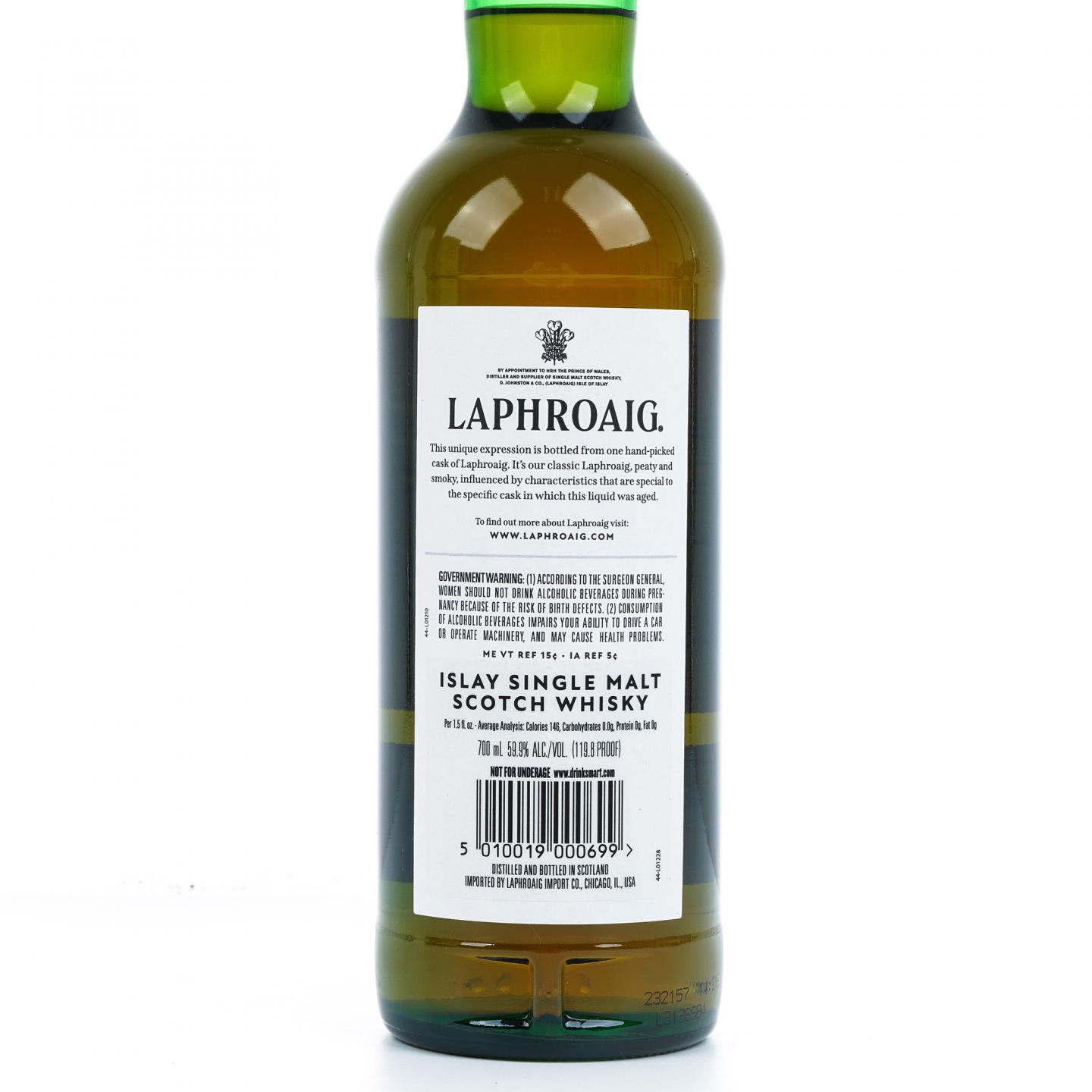 Laphroaig 拉弗格 2014 单桶#807523 PX雪莉桶