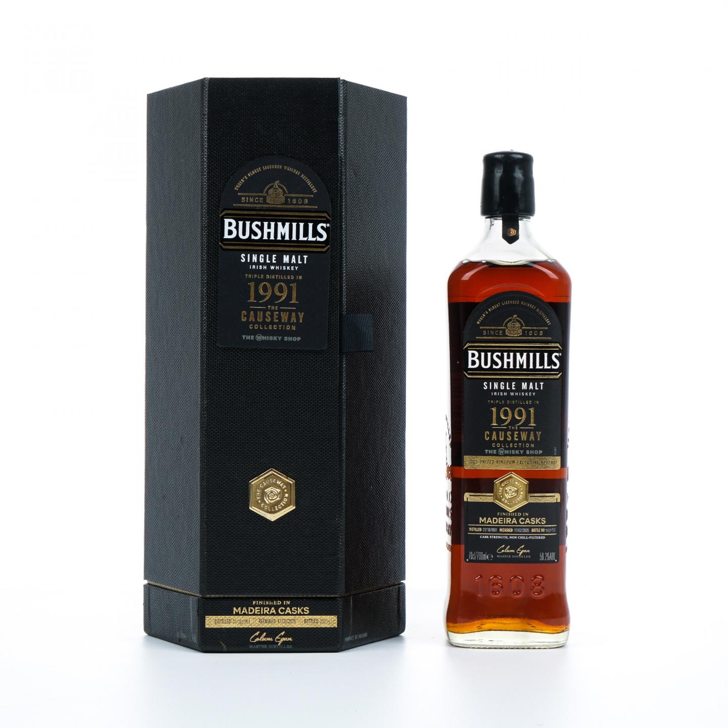 Bushmills 布什米尔 1991-2021 马德拉桶后熟 桶强 700ml