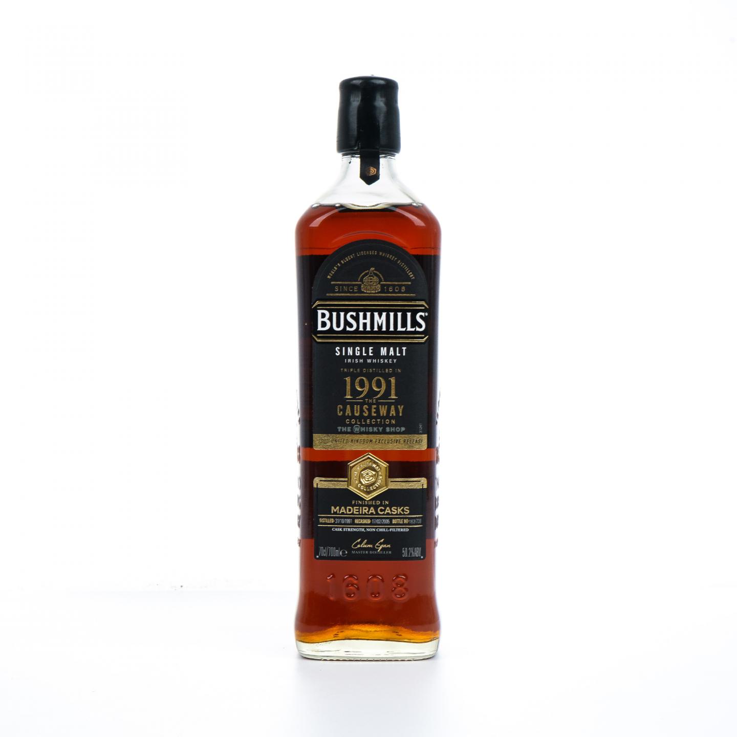 Bushmills 布什米尔 1991-2021 马德拉桶后熟 桶强 700ml