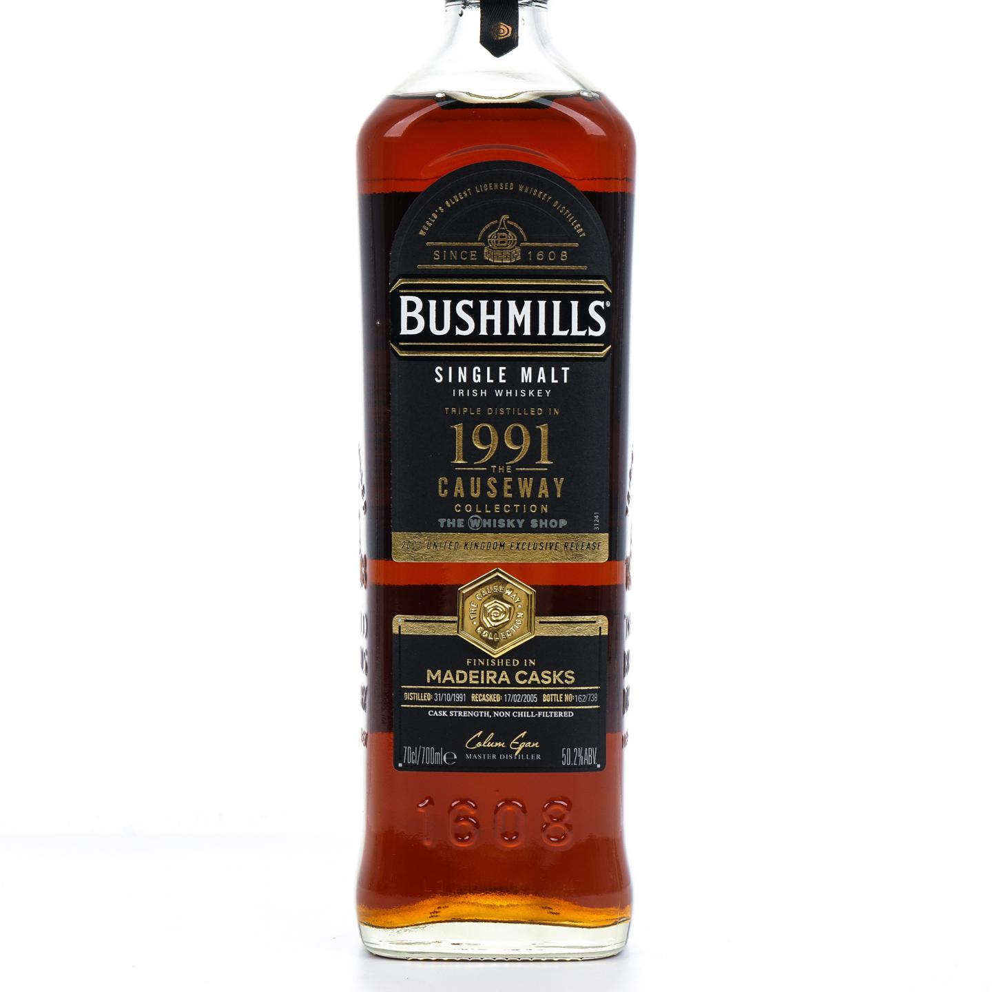 Bushmills 布什米尔 1991-2021 马德拉桶后熟 桶强 700ml
